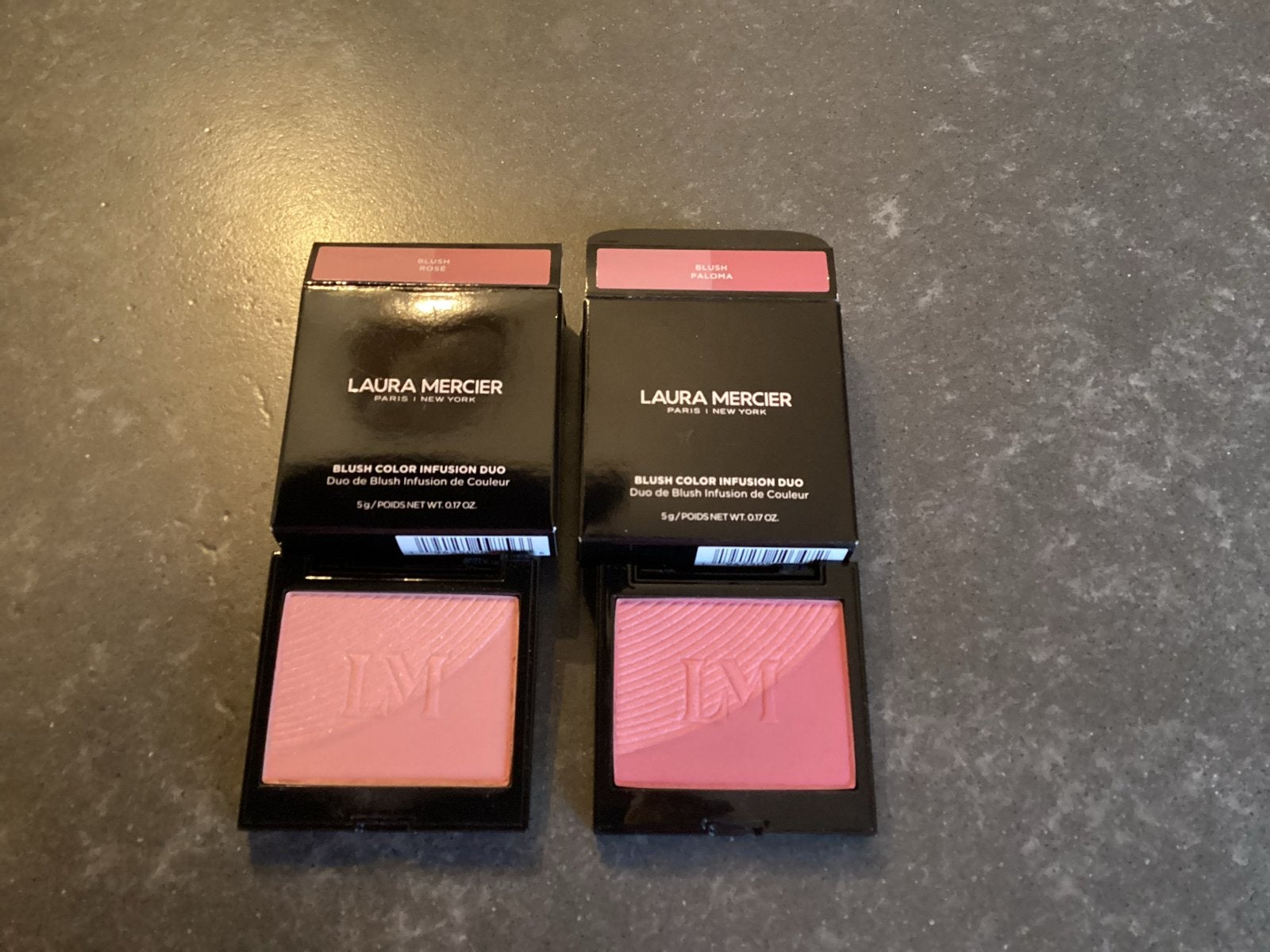 Laura Mercier Blush Color Infusion Duo - rosé en paloma, Wangen, Ophalen of Verzenden, Zo goed als nieuw, Make-up