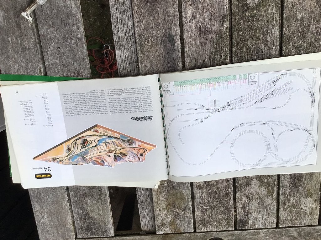 Minitrix sporenplan en, Overige merken, Gebruikt, Gelijkstroom, Boek, Tijdschrift of Catalogus