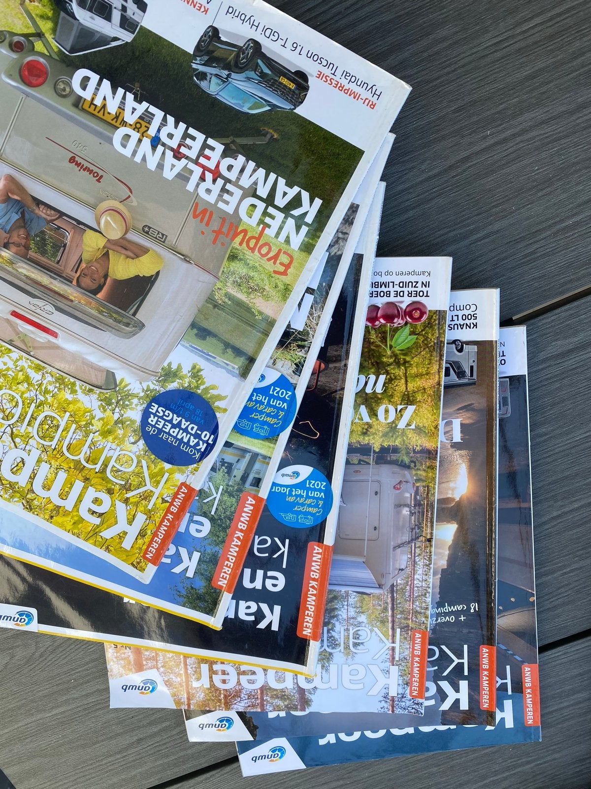 ANWB Kampeer Kampioen tijdschriften - diverse jaargangen, Ophalen of Verzenden, Gelezen, Overige typen