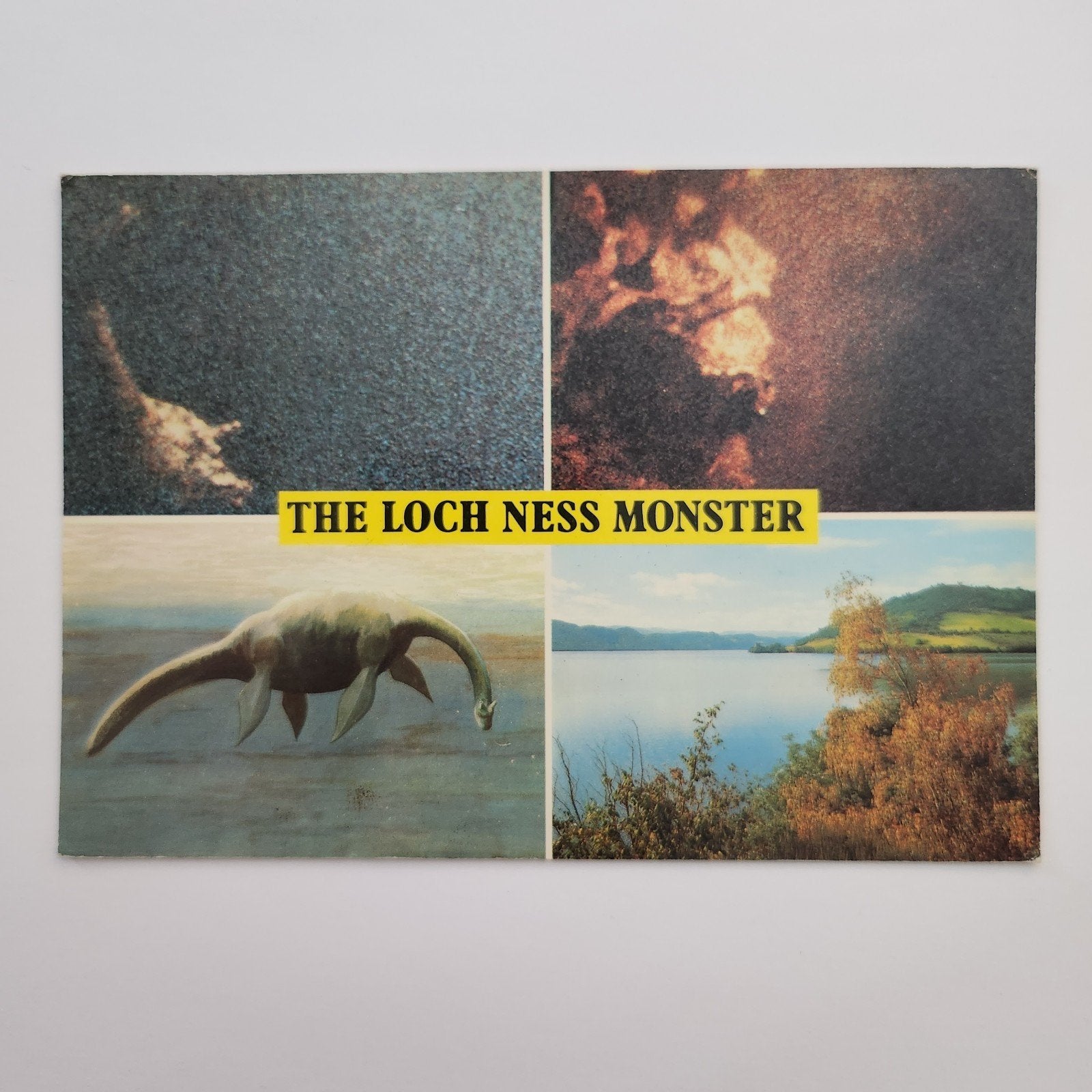 Vintage Ansichtkaart: Het Monster van Loch Ness (1980-heden), Verzenden, 1980 tot heden, Ongelopen, Engeland