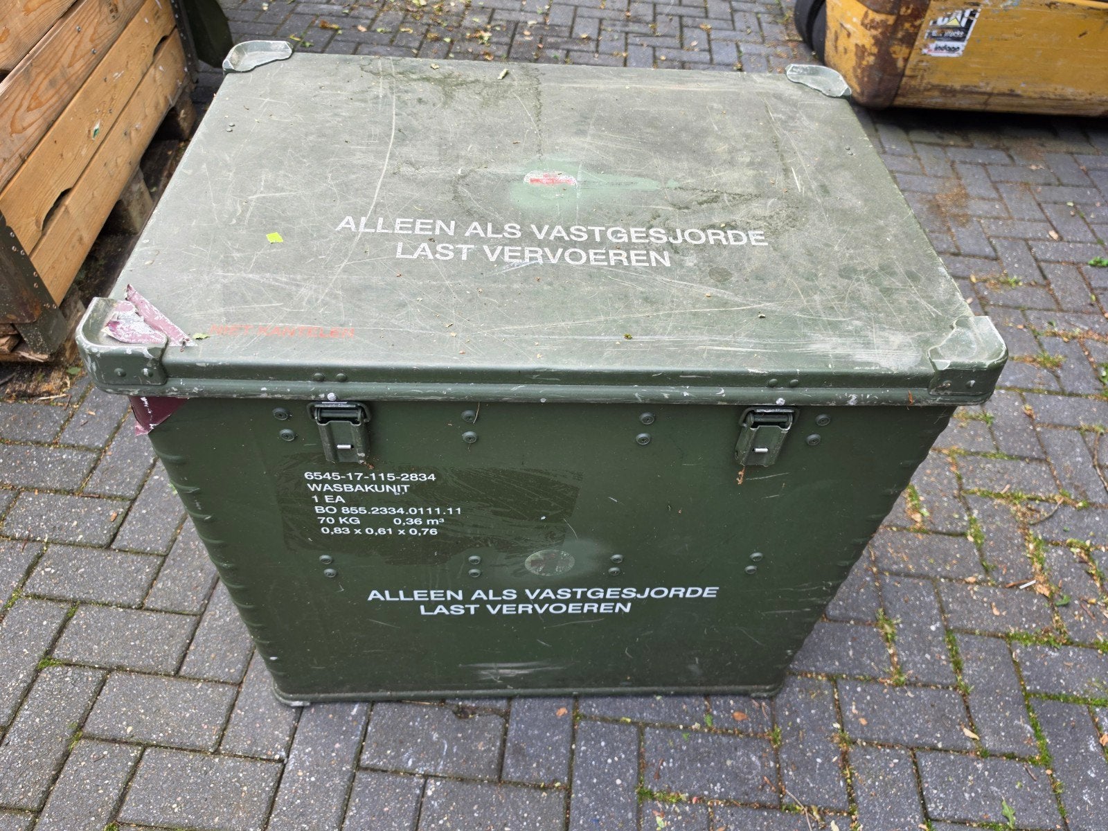Zarges Aluminium Kist 82x60x73 cm - Opslag/Transport, Ophalen of Verzenden
