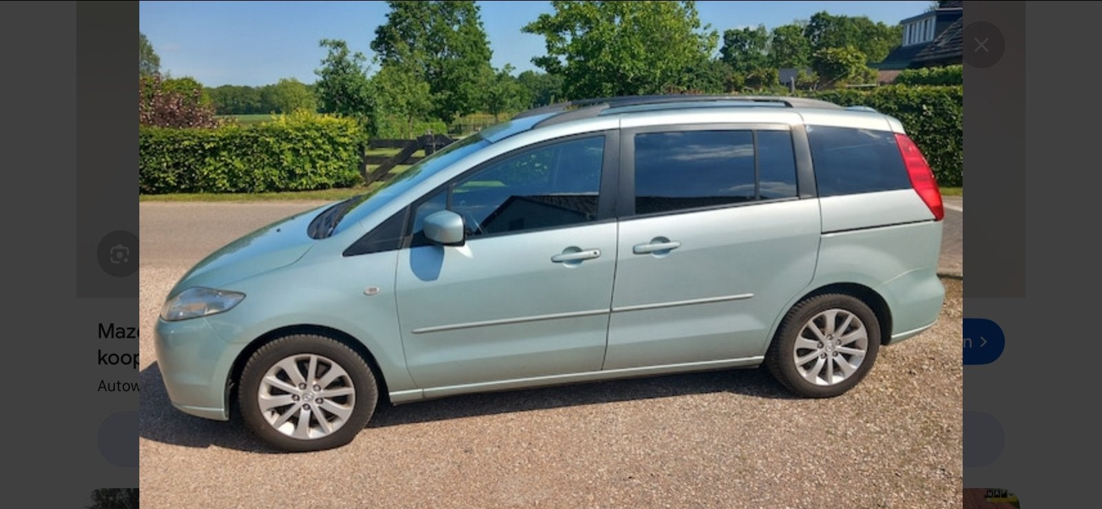 Nieuwe voorruit Mazda 5 (2005-2010) met regensensor, Ophalen of Verzenden, Nieuw, Mazda