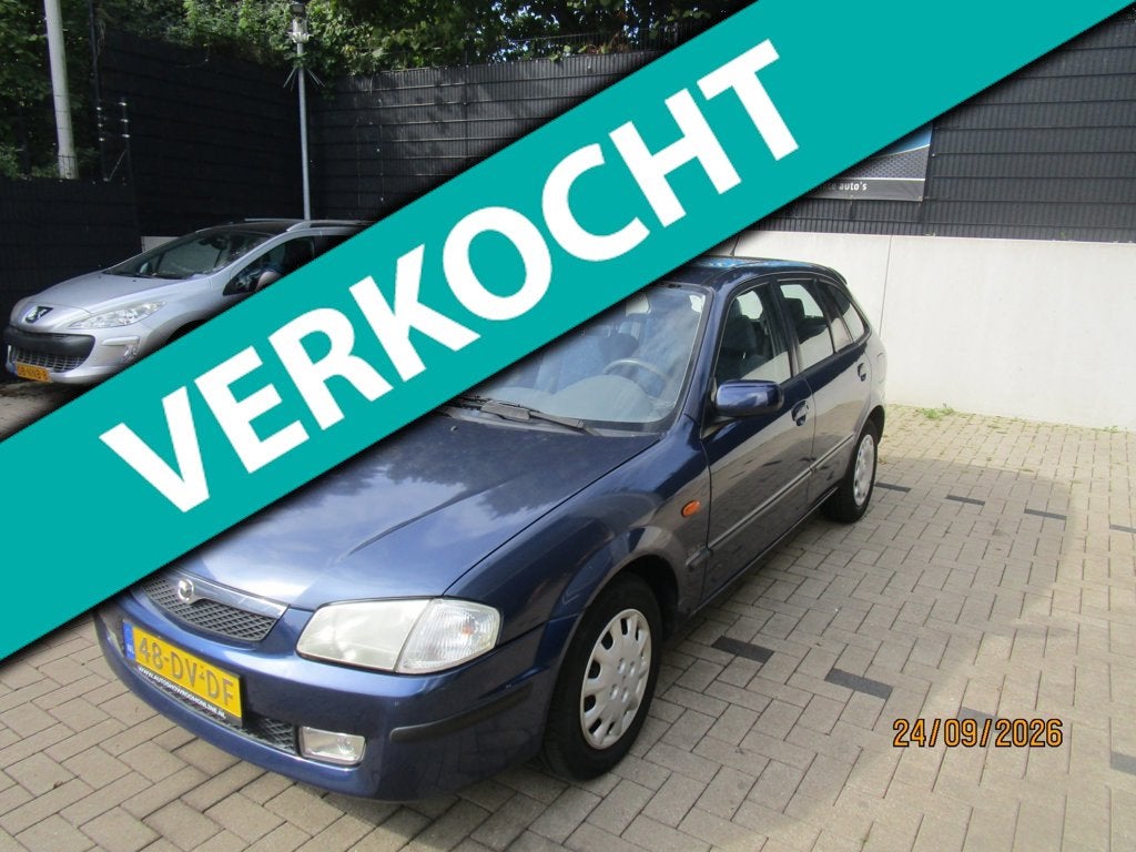 Mazda 323 Fastbreak 1.5i LX AUTOMAAT +Airco, Auto's, 4 cilinders, 1070 kg, 49 €/maand, Origineel Nederlands