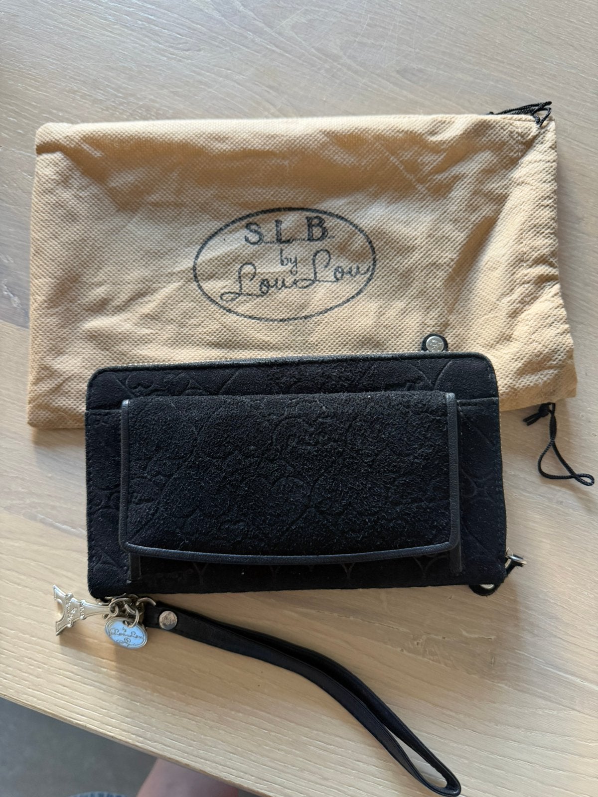 Portemonnee lou lou. Nieuw, Sieraden, Tassen en Uiterlijk, Portemonnees, Ophalen of Verzenden, Nieuw, Zwart, Overige merken