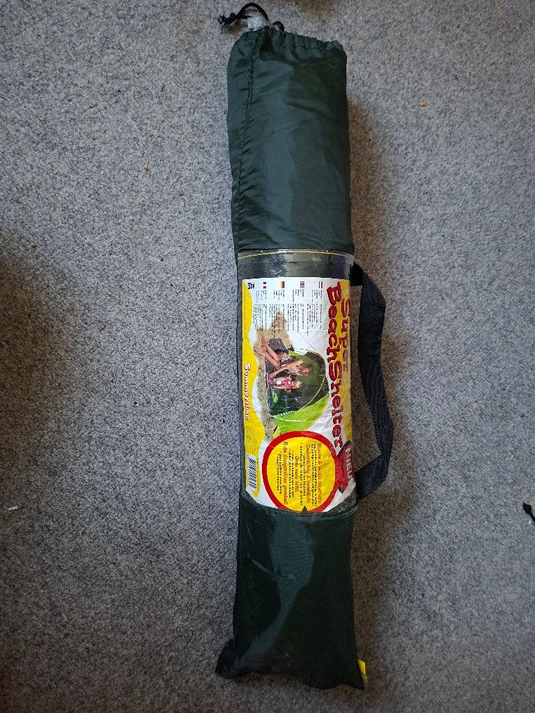 Strandtent wind en waterdicht, Ophalen, Zo goed als nieuw, Tot en met 2