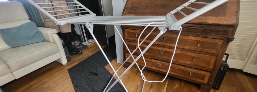 Verwarmd droogrek - Ideaal voor snel drogen, Huis en Inrichting, Badkamer | Badtextiel en Accessoires, Gebruikt, Overige typen