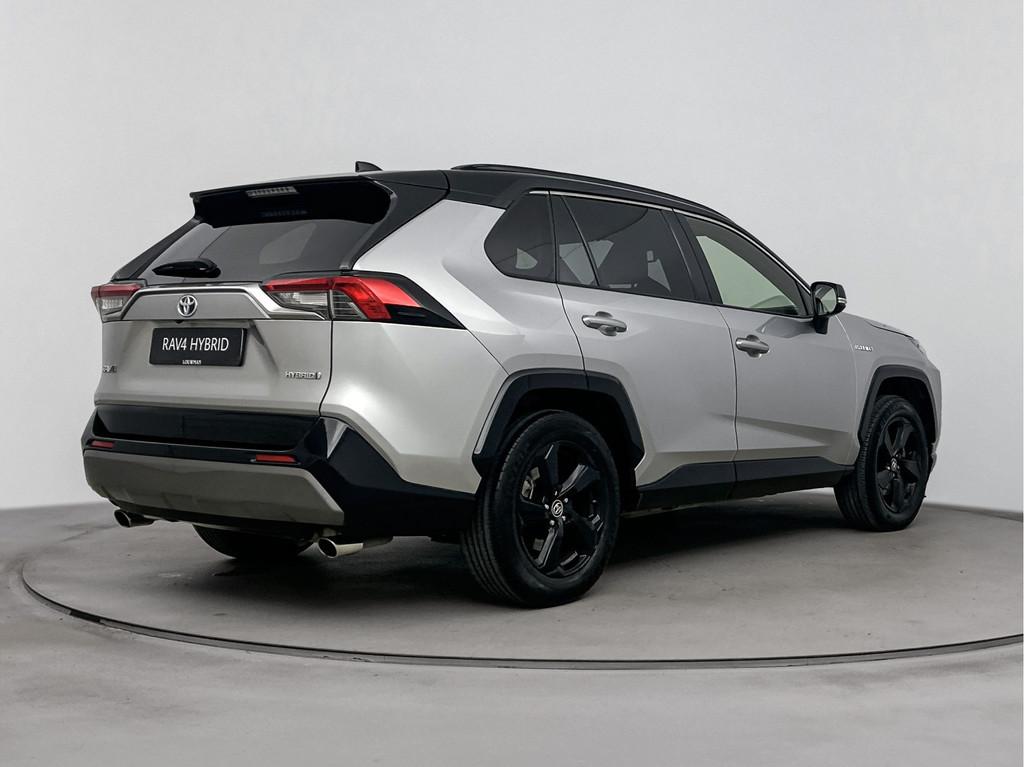 Toyota RAV4 2.5 Hybrid Bi-Tone | Half-Leder Interieur | Appl, Auto's, Toyota, 12 maanden, Gebruikt, 4 cilinders, Leder en Stof