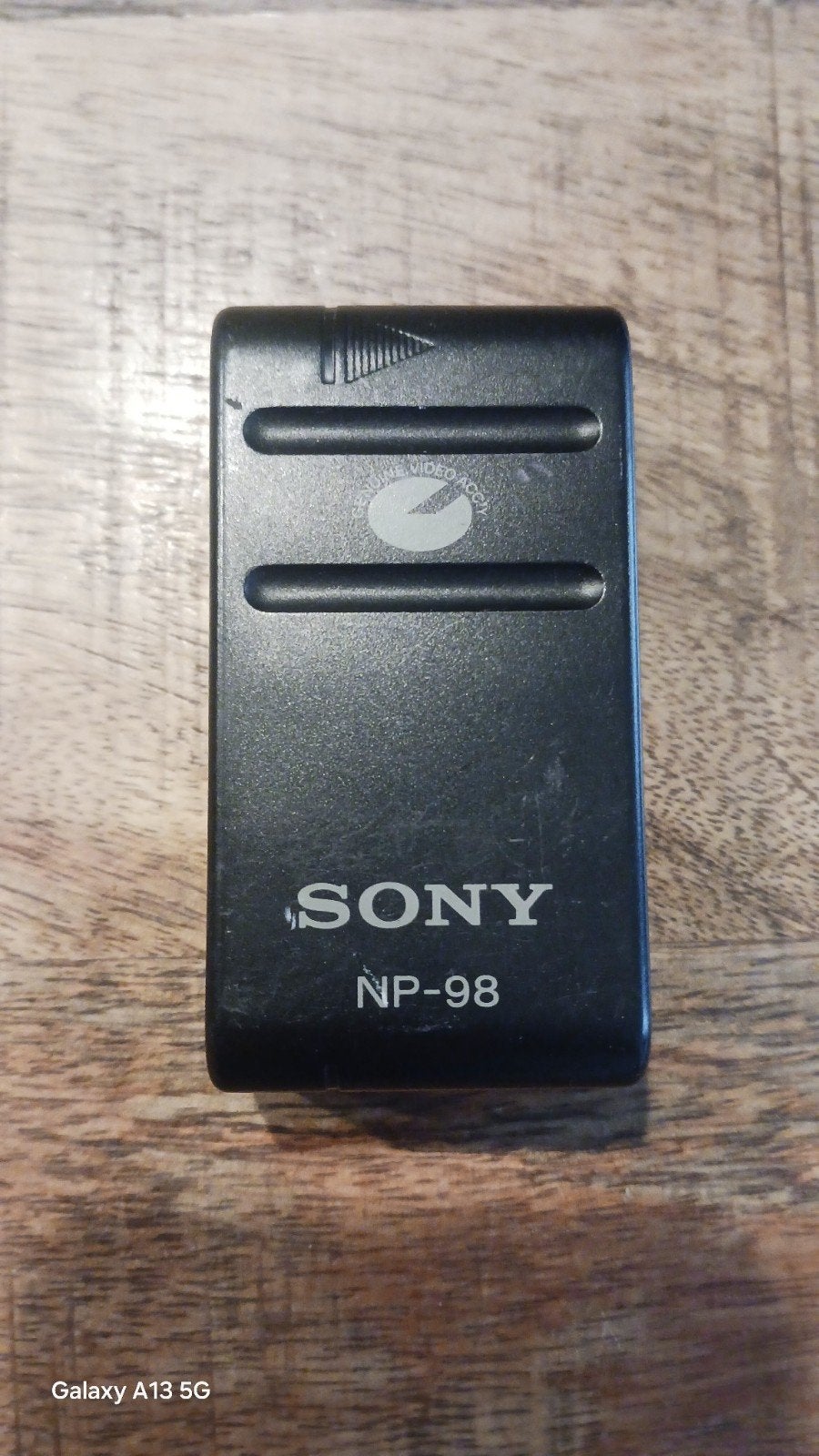 Sony NP-98 Batterijpakket 6V 3000mAh Ni-Cd, Ophalen of Verzenden, Gebruikt, Oplaadbaar