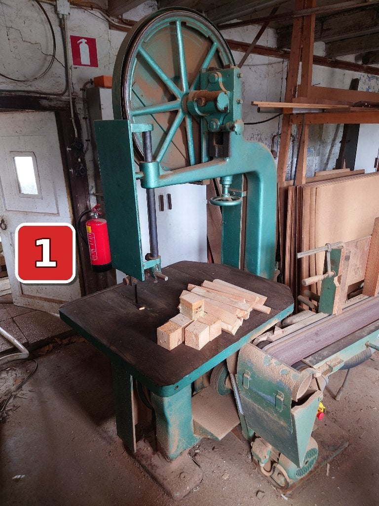 Hout- en metaalbewerkingsmachines ter overname Leimuiden, Ophalen