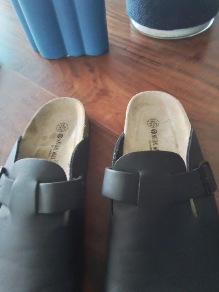 Sloffen / muilen, Bruin, Ophalen of Verzenden, Zo goed als nieuw, Pantoffels of Sloffen