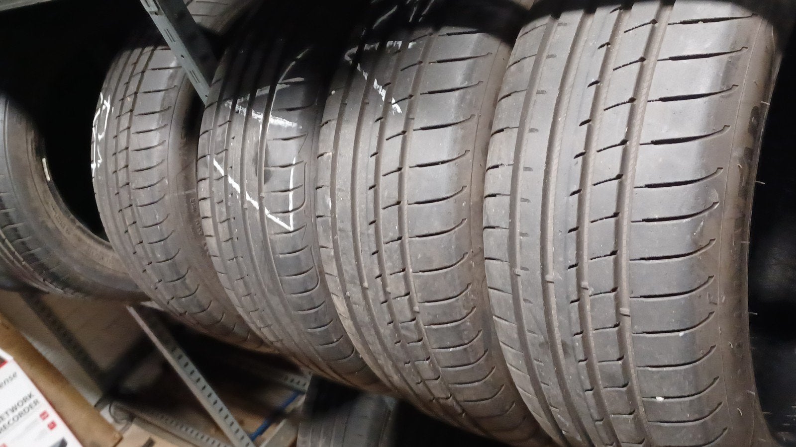 4 banden 215 45 18 89V goodyear eagle f1  2x 7 2x 6 mm, Ophalen, 18 inch, Band(en), Personenwagen