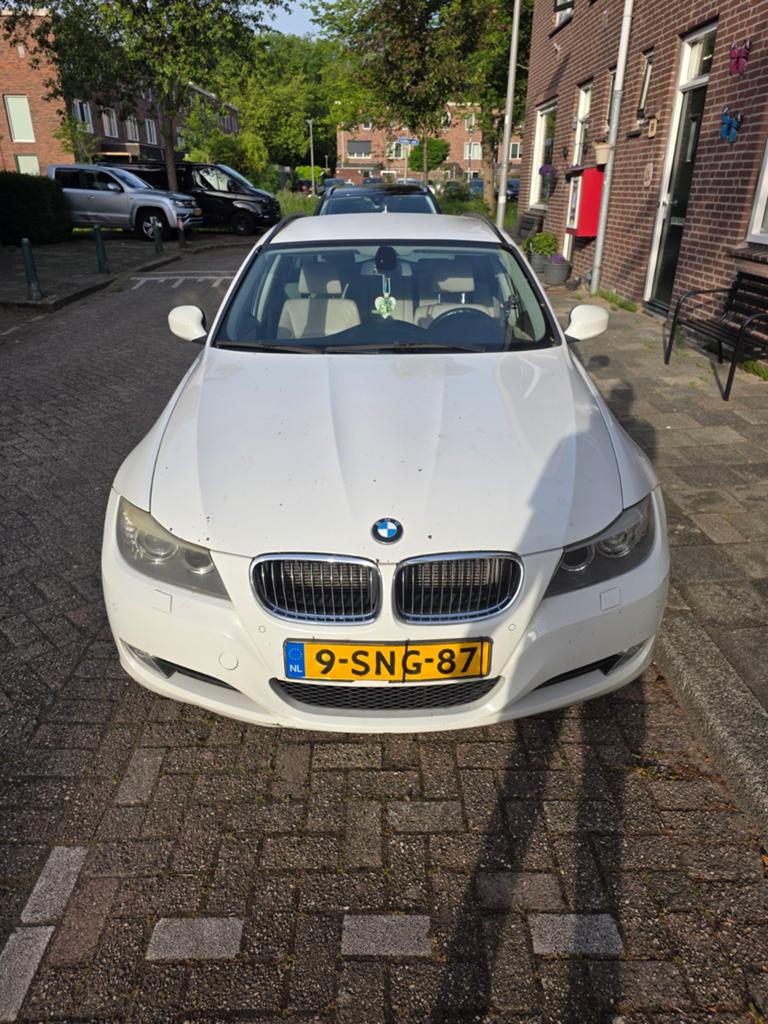 BMW 3-Serie 325d 204pk Aut. 2010 Wit, Auto's, Automaat, Achterwielaandrijving, 1800 kg, 2993 cc