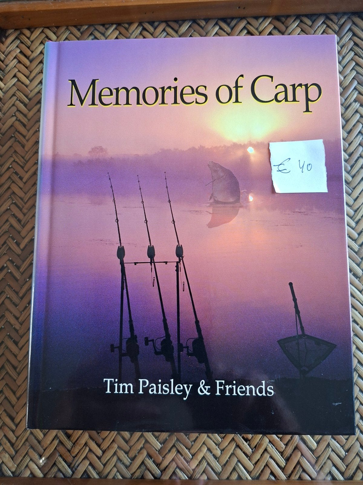 Memories of Carp - Prachtig boek over karpervissen, Ophalen of Verzenden, Zo goed als nieuw, Tim Paisley & Friends