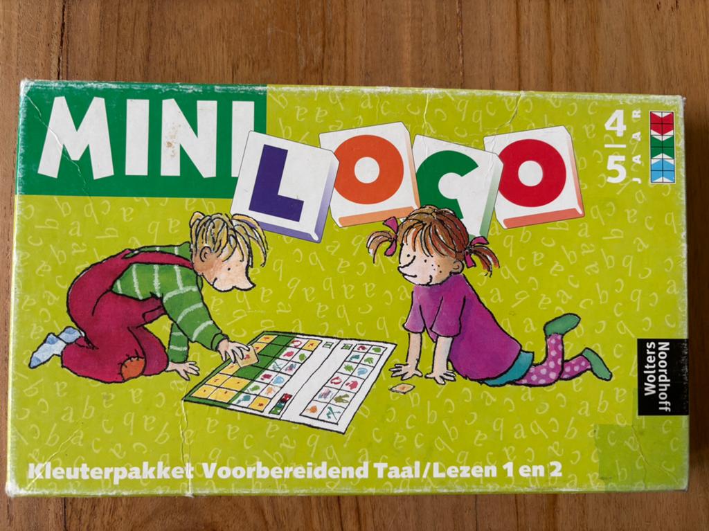 Mini Loco Kleuterpakket Taal/Lezen 1, 2 en basisdoos, Ophalen of Verzenden, Gebruikt, Overige typen