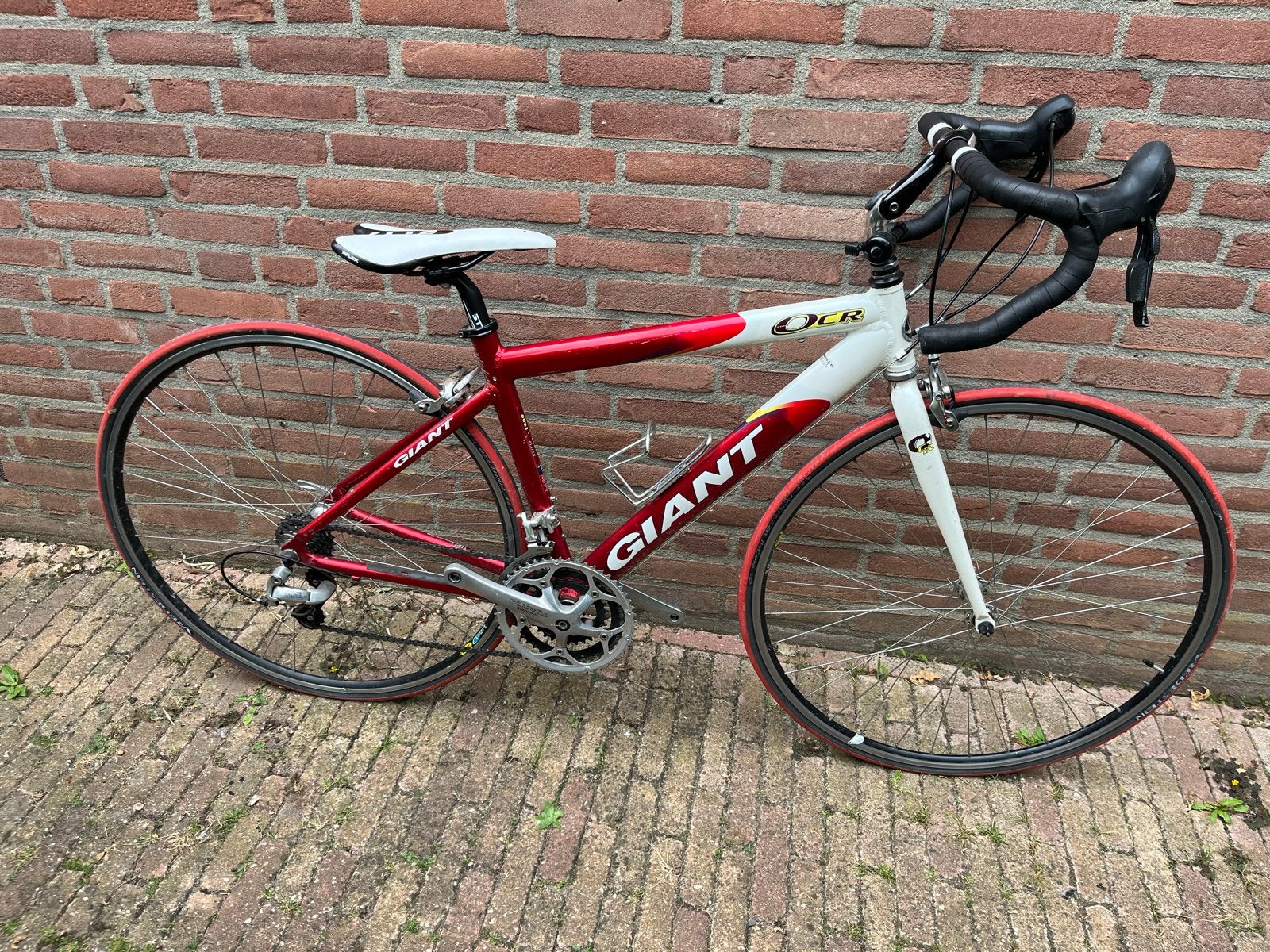 Giant OCR Racefiets - Aluminium, Shimano Tiagra, 44cm, Ophalen, 28 inch, Gebruikt, Velgrem