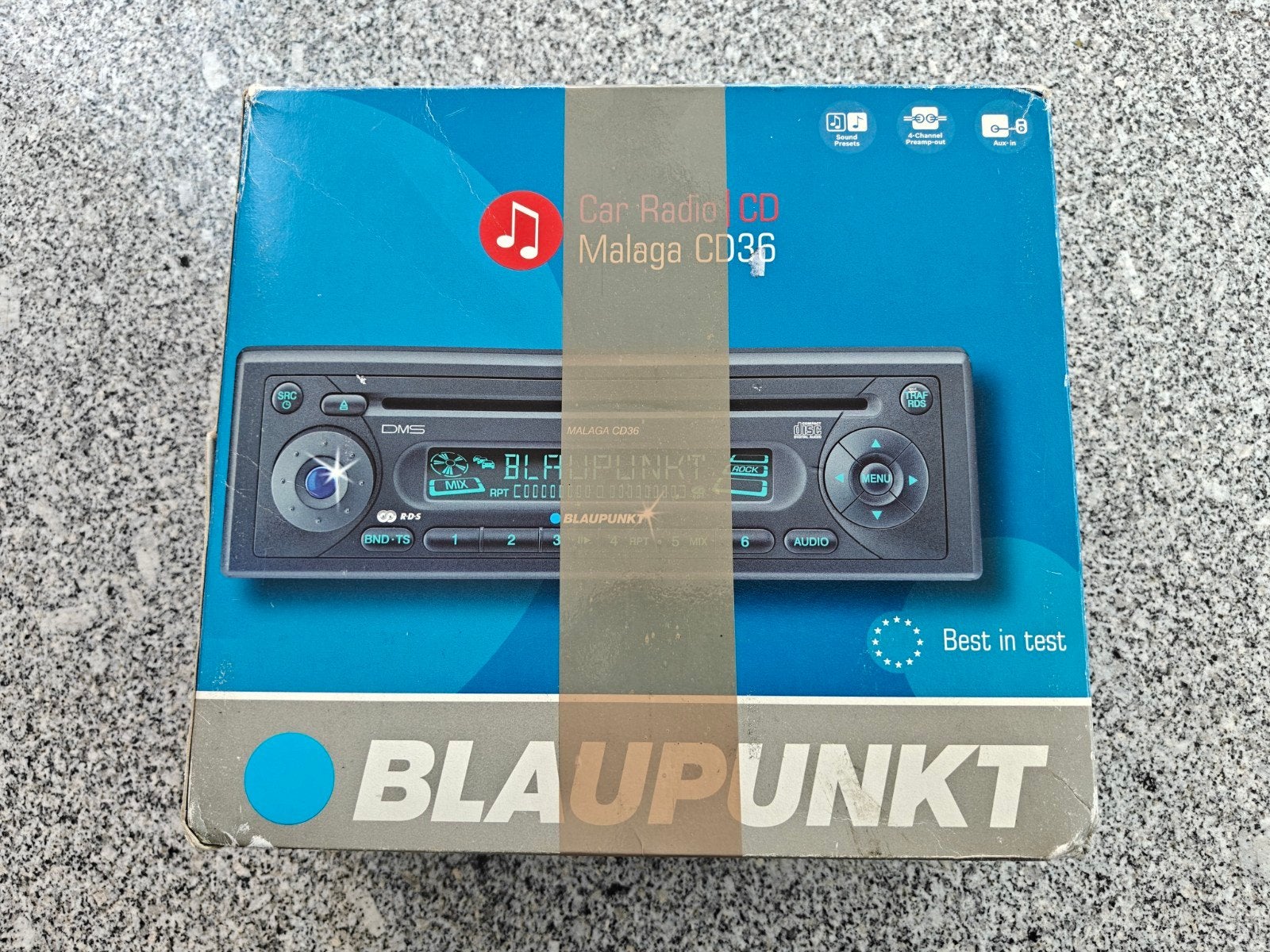 Blaupunkt Malaga CD36 voor Oldtimer/Youngtimer, Ophalen of Verzenden, Zo goed als nieuw
