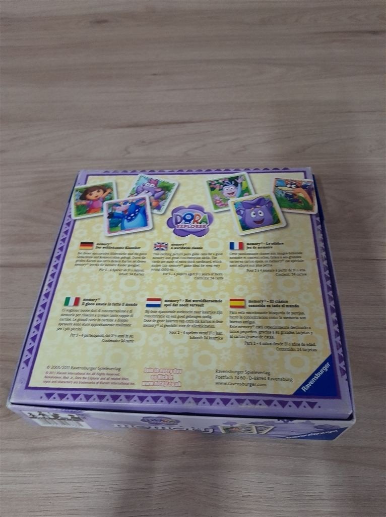 dora memory - s3435, Hobby en Vrije tijd, Gezelschapsspellen | Bordspellen, Verzenden, Zo goed als nieuw