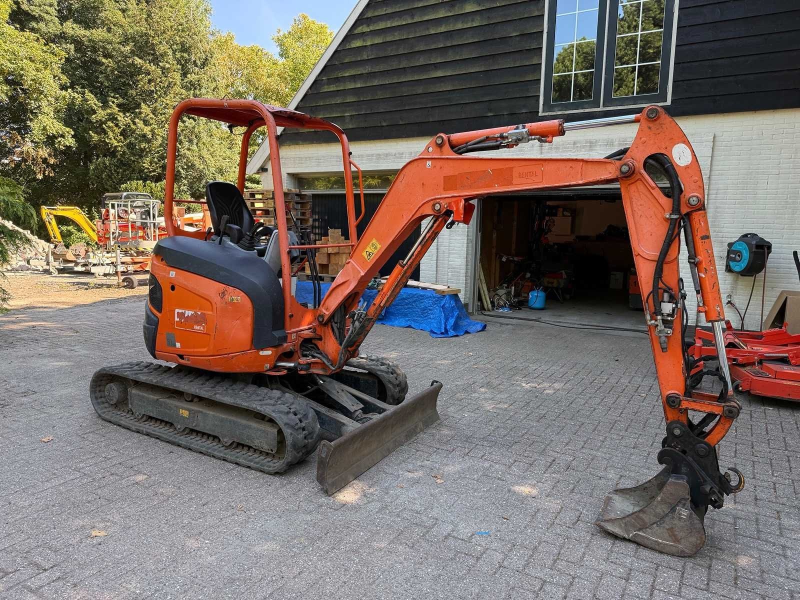 Kubota - 2015 - U27-4 - Minigraafmachine, Graafmachine