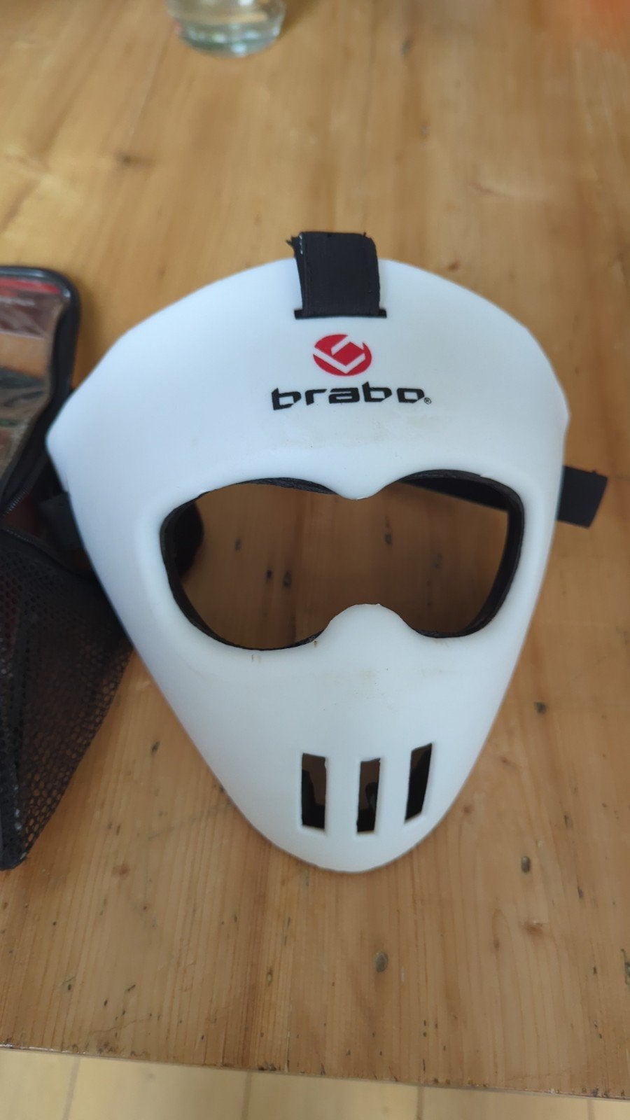 Brabo Facemask Junior - Hockey Bescherming, Sport en Fitness, Hockey, Verzenden, Zo goed als nieuw, Overige typen