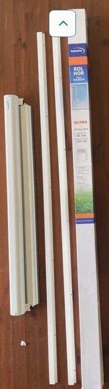 Hamstra rolhor voor ramen, wit RAL 9010, 80 tot 100 cm, Overige typen, Minder dan 200 cm, Ophalen of Verzenden