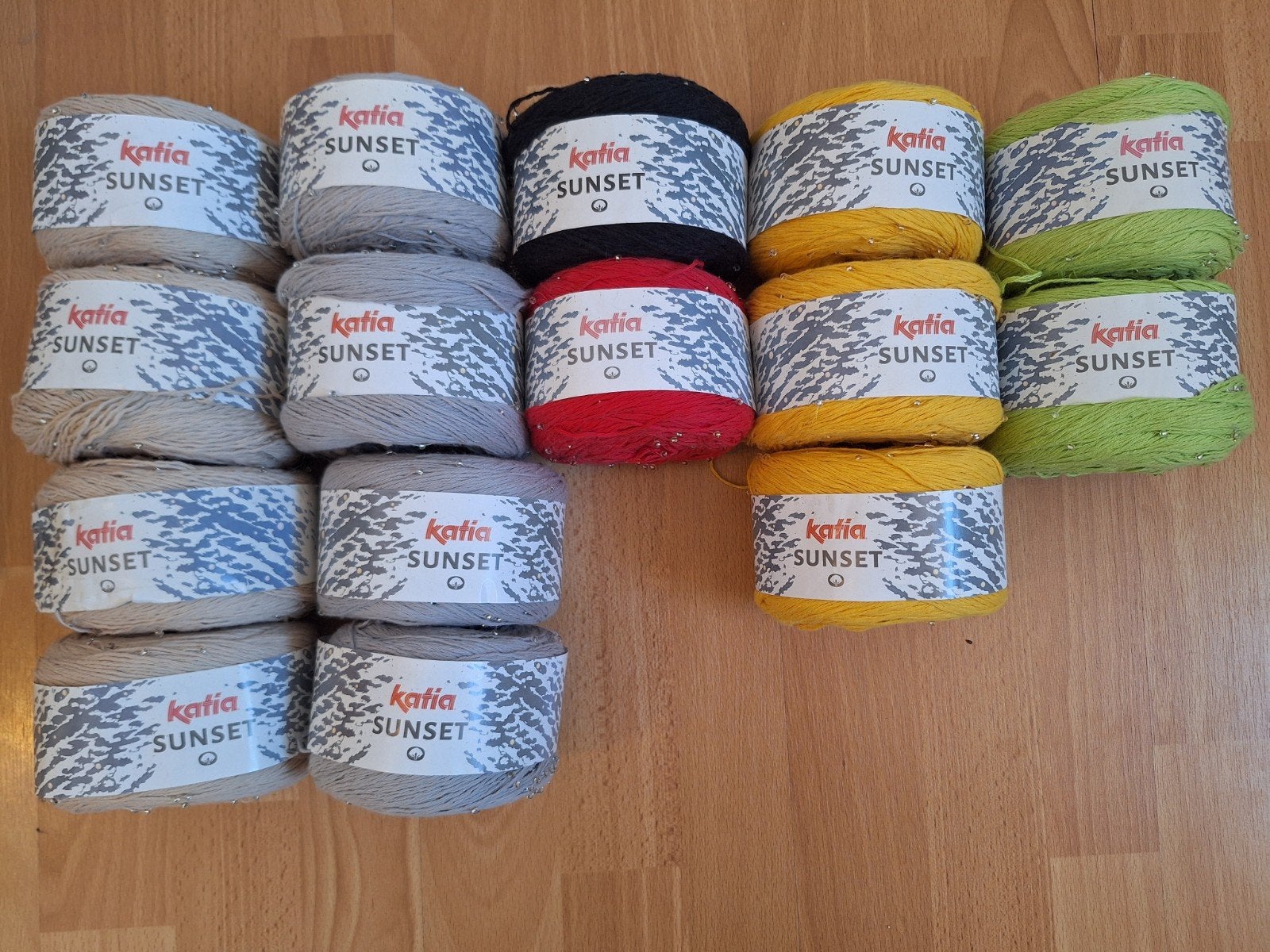 Katia Sunset, Verzenden, Nieuw, Breien of Haken, Wol of Garen