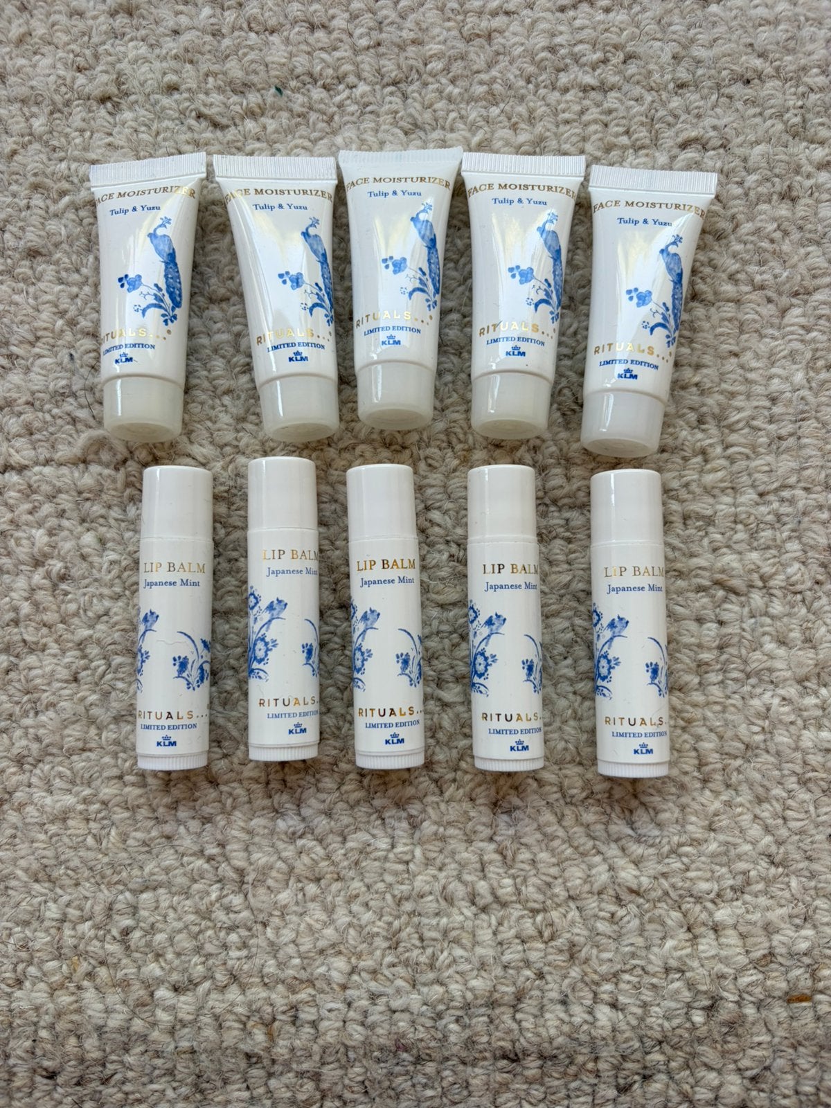 KLM Rituals Face Moisturizer & Lip Balm, Ophalen of Verzenden, Nieuw