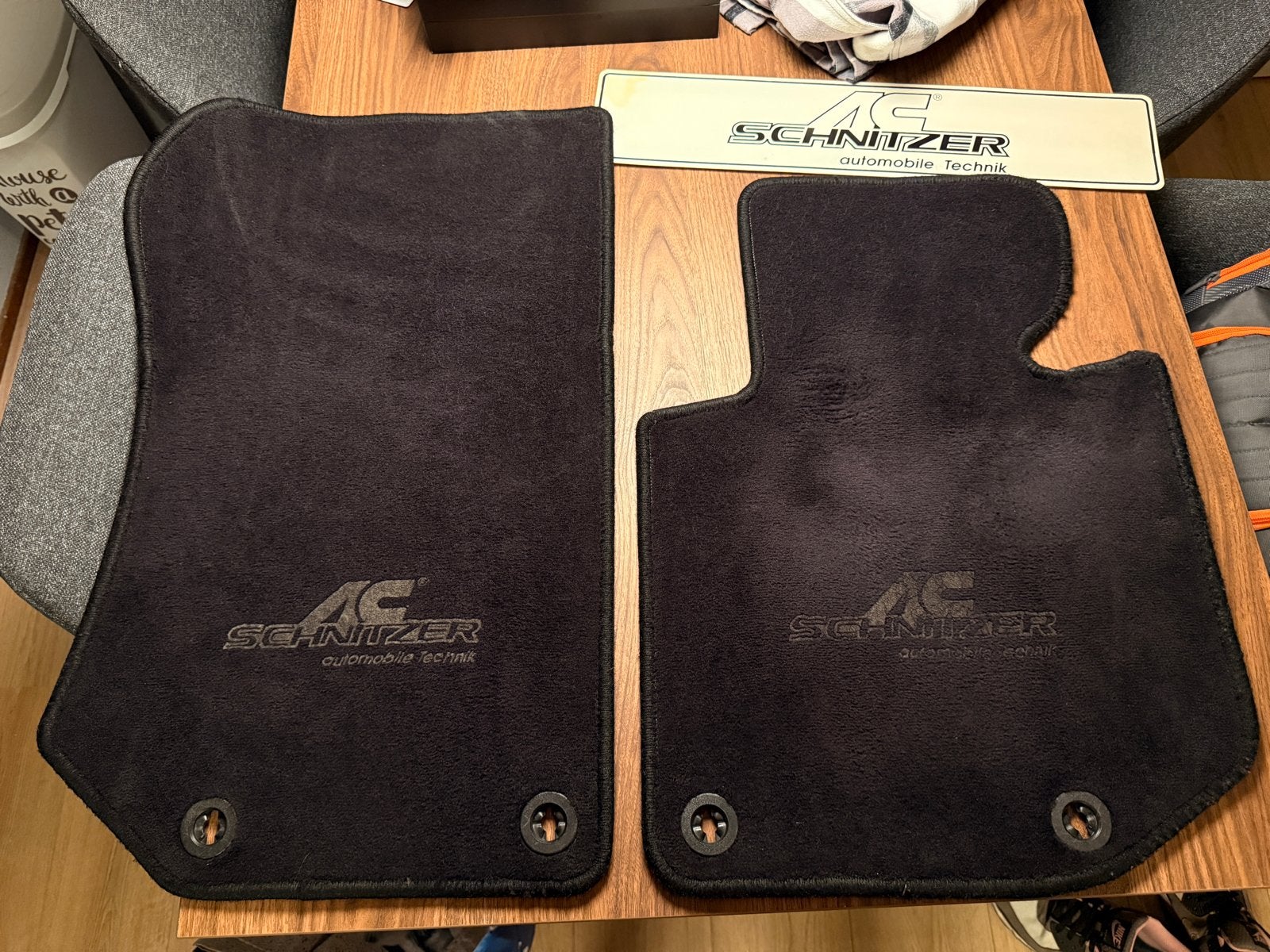 Originele AC Schnitzer mattenset voor BMW E36, Ophalen of Verzenden, Gebruikt