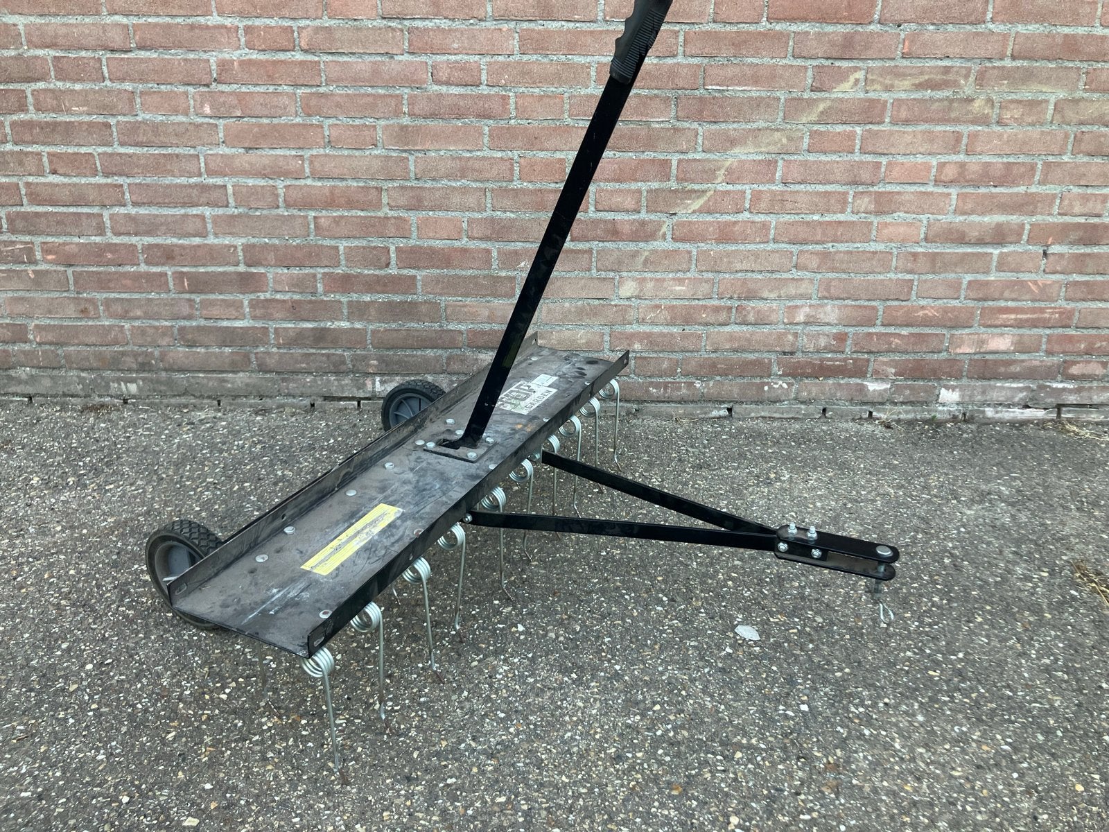 Verticuteerhark voor zitmaaier - Top Garden, Ophalen, Gebruikt, Elektrisch