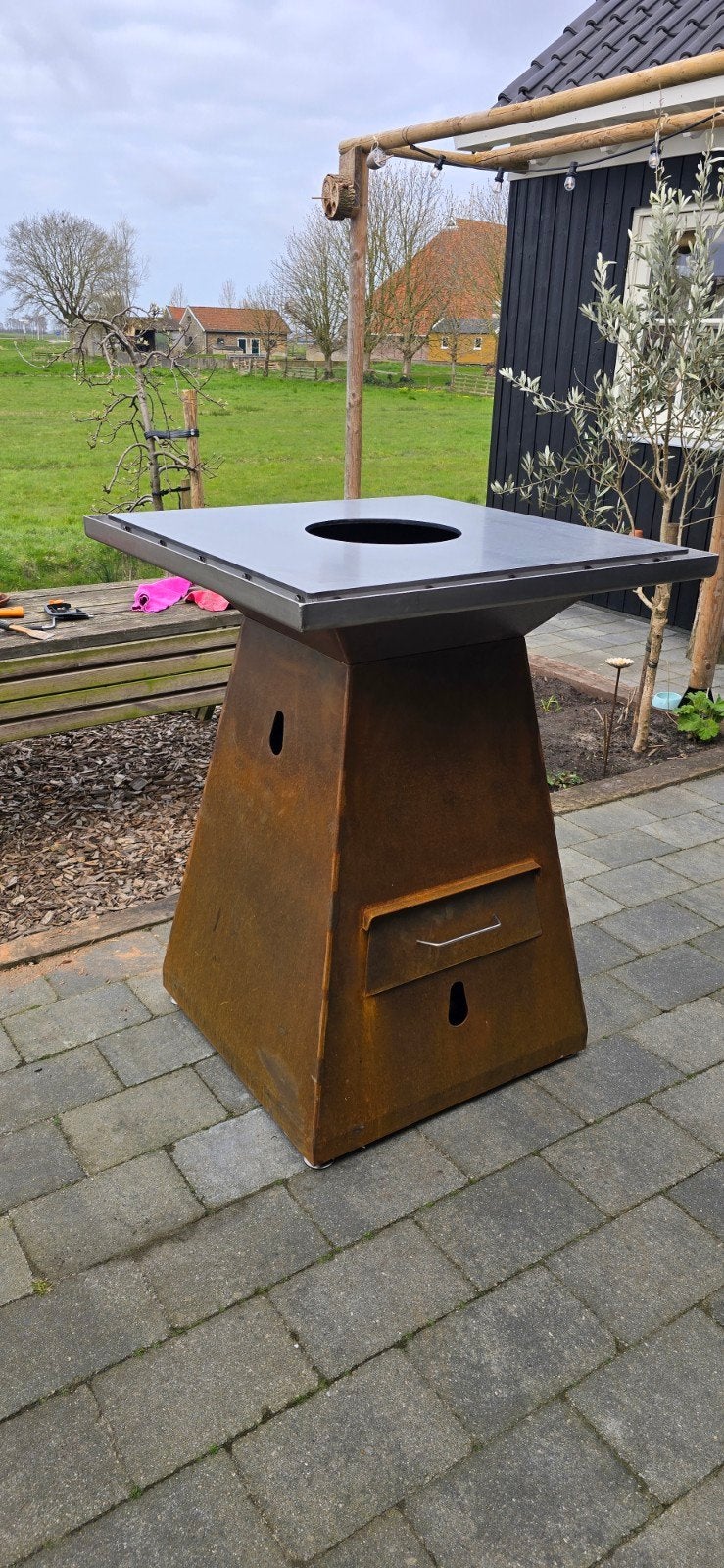 Plancha BBQ/Grill, Tuin en Terras, Houtskoolbarbecues, Ophalen