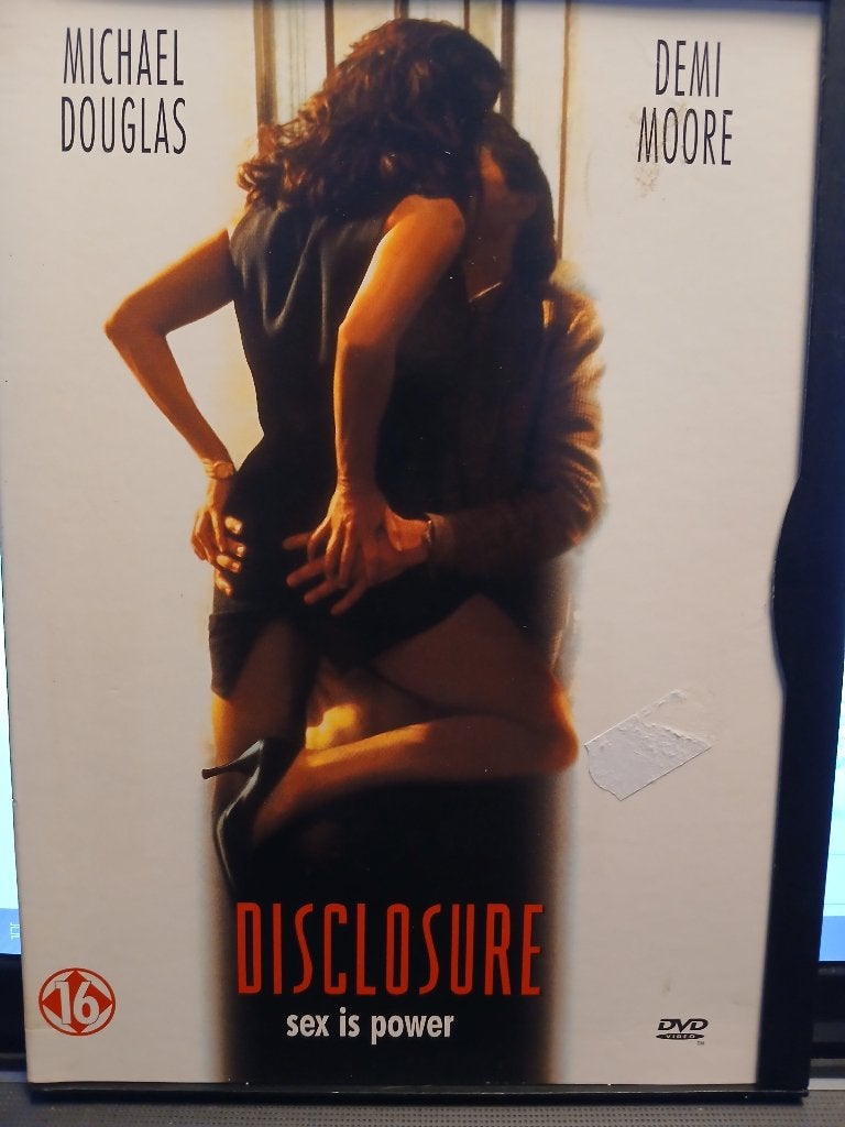 disclosure  ( michael douglas en demi moore ), Cd's en Dvd's, Dvd's | Overige Dvd's, Zo goed als nieuw, Alle leeftijden, Ophalen of Verzenden
