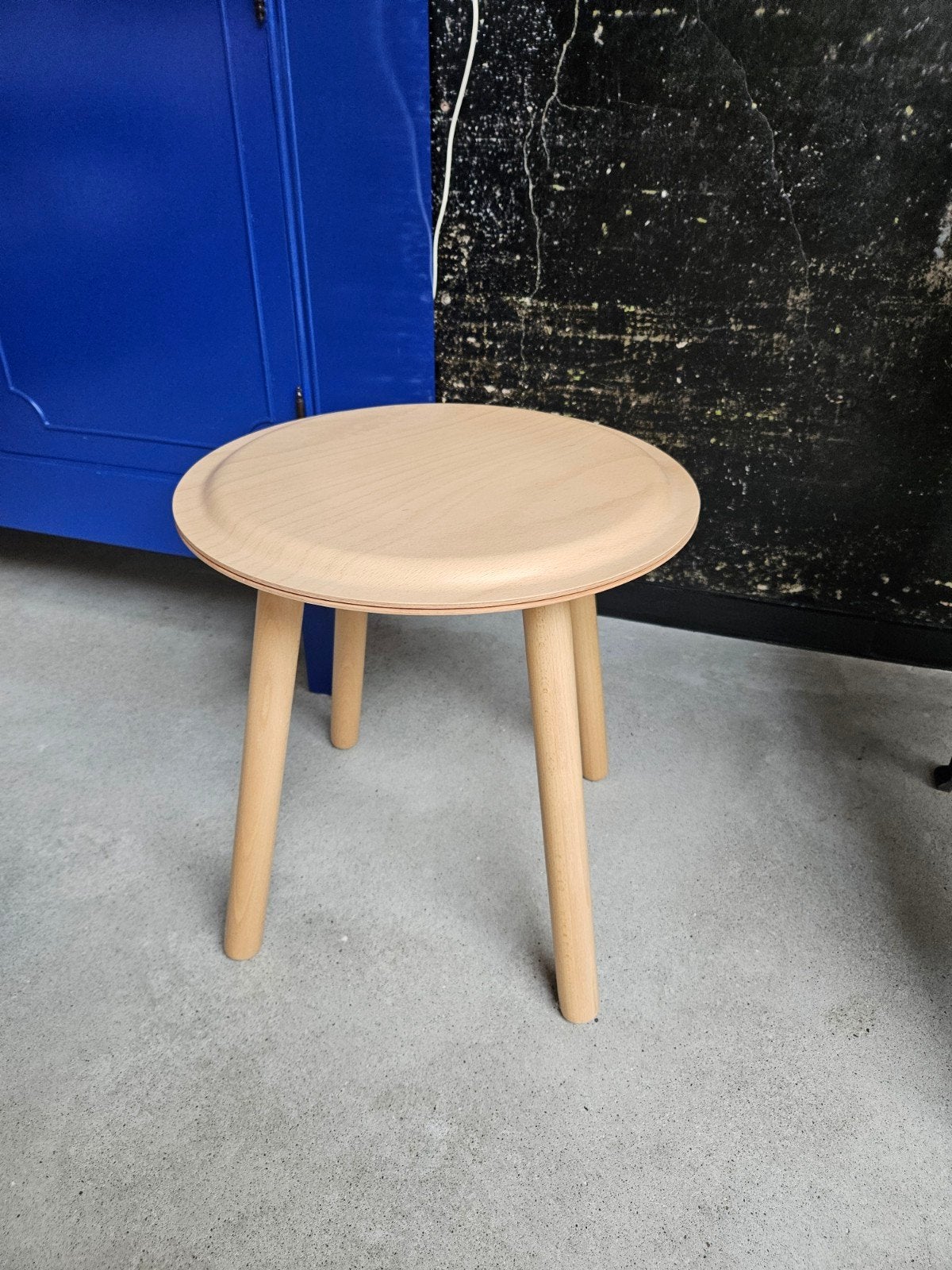 Vintage IKEA PS 2017 bijzettafel Jon Karlsson, Ophalen, Minder dan 45 cm, Minder dan 55 cm, Rond