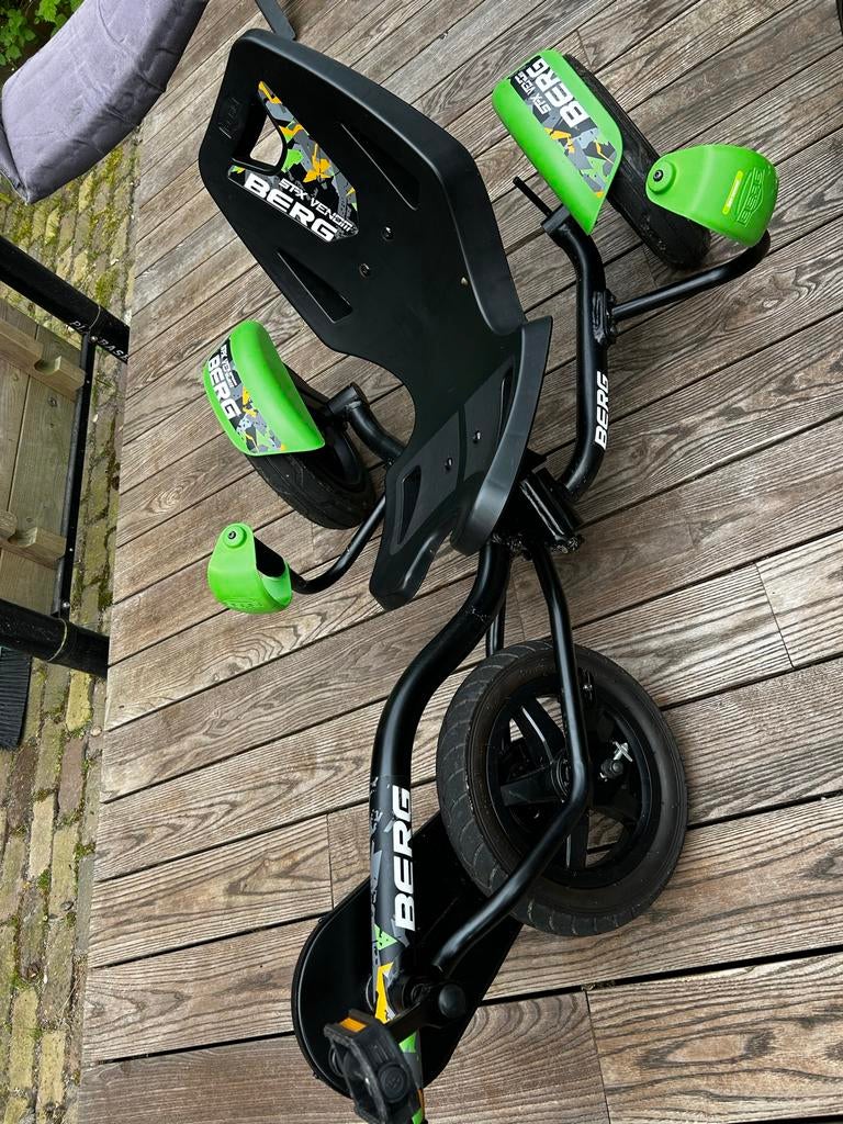 Berg STX-Venom Skelter Driewieler - Zo goed als nieuw, Kinderen en Baby's, Speelgoed | Buiten | Skelters, Ophalen, Gebruikt, Berg