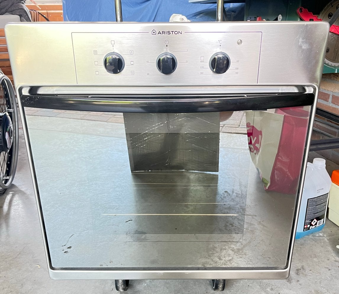 Ariston inbouw oven - zo goed als nieuw, Ophalen, Overige merken, Oven, Zo goed als nieuw