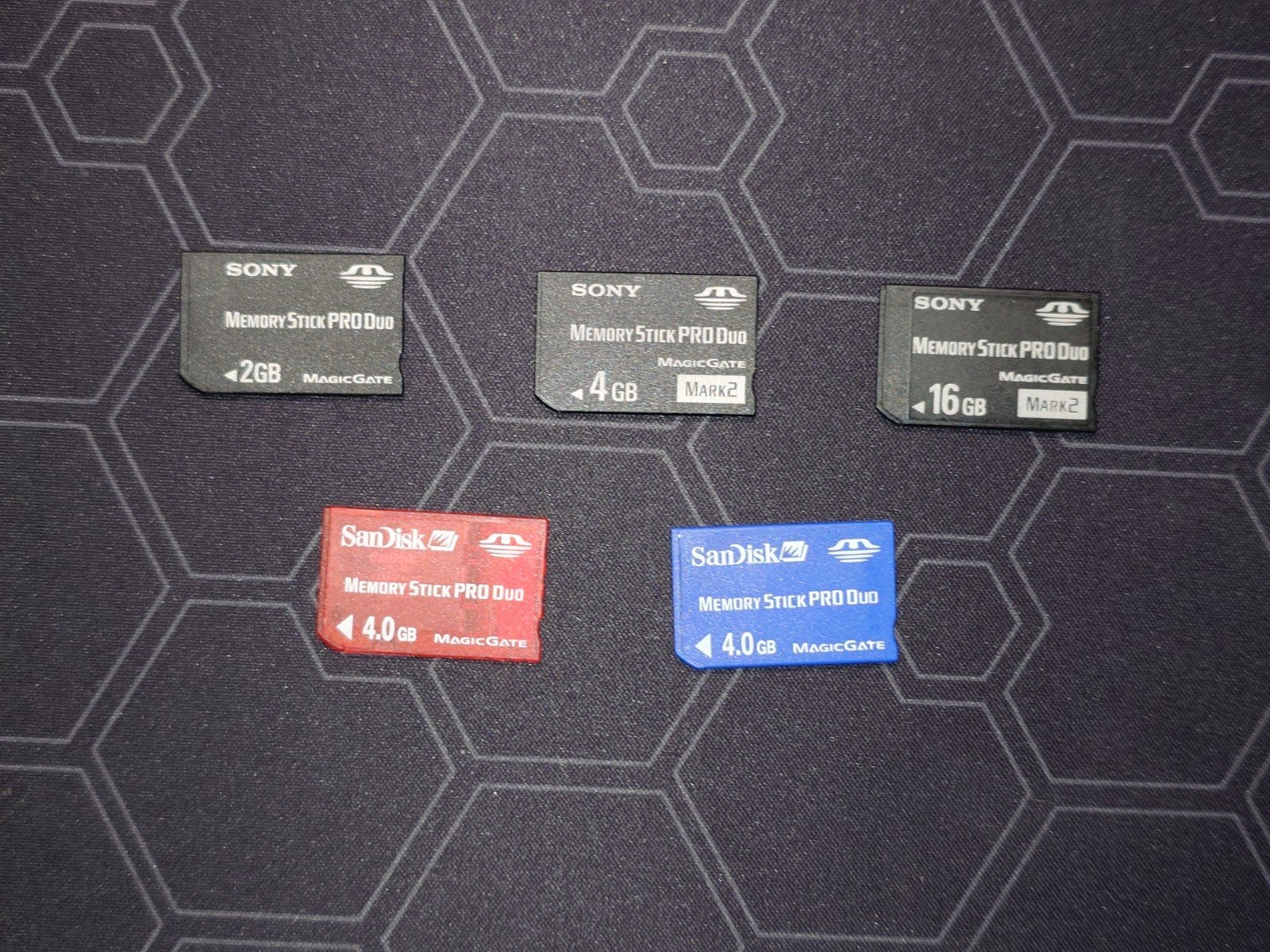 Memory Stick Pro Duo | 2GB | 4GB | 16GB | Sony | SanDisk, Ophalen, Memory stick, Zo goed als nieuw, Fotocamera