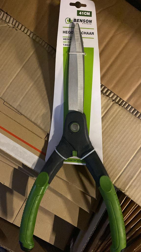 Nieuwe Benson Garden Heggenschaar 41cm, Ophalen of Verzenden, Nieuw, Handmatig