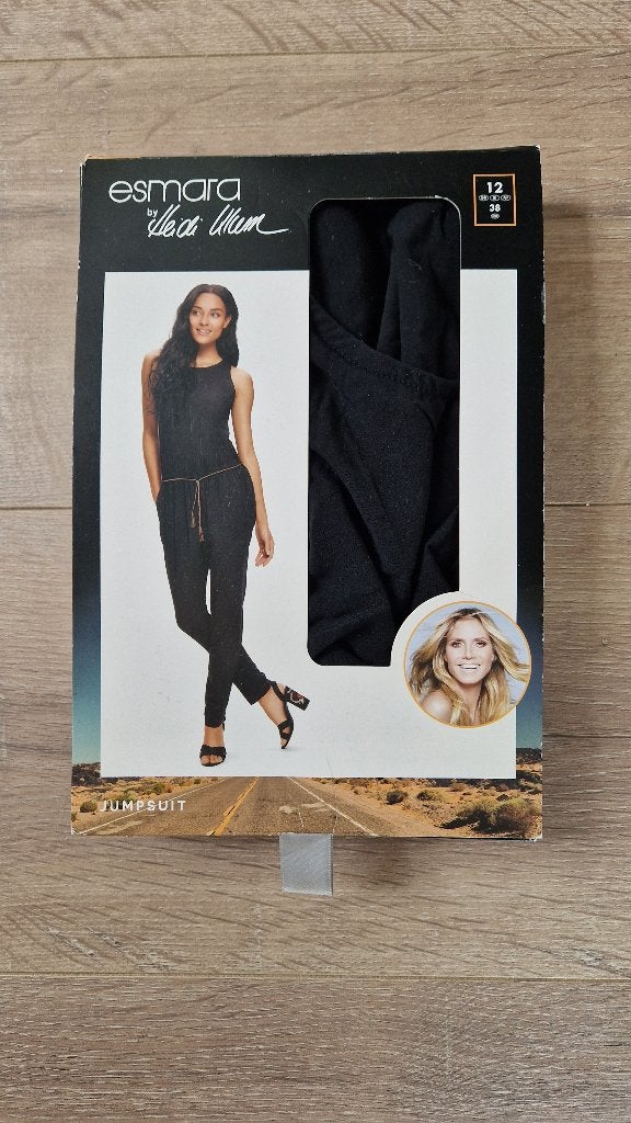 Jumpsuit zwart, Ophalen of Verzenden, Nieuw, Maat 38/40 (M), Zwart