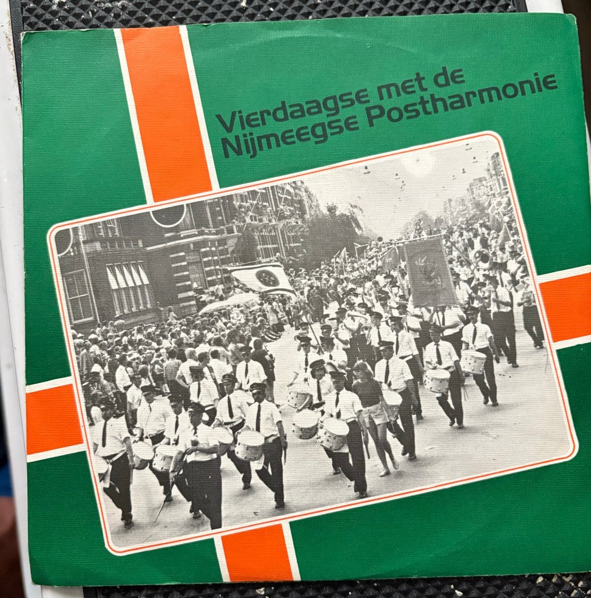 Vierdaagse met de Nijmeegse Postharmonie Single, Gebruikt, Klassiek, 7 inch, Single