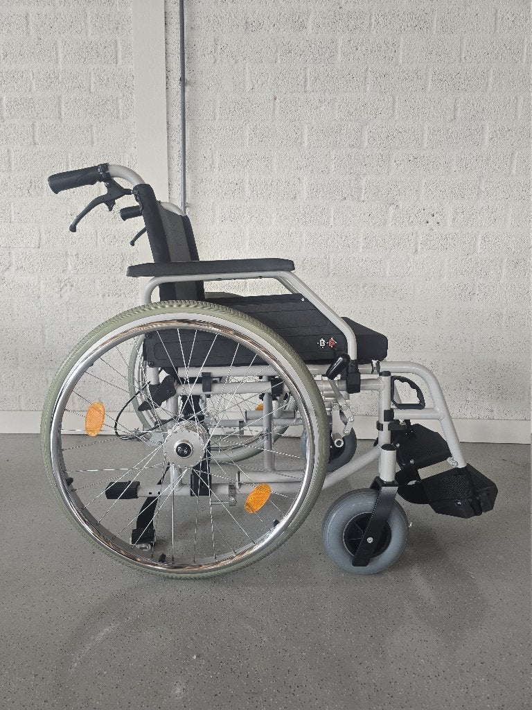 XL Rolstoel Bischoff & Bischoff S-ECO 300 (52cm), BB, Duwrolstoel, BB, Inklapbaar