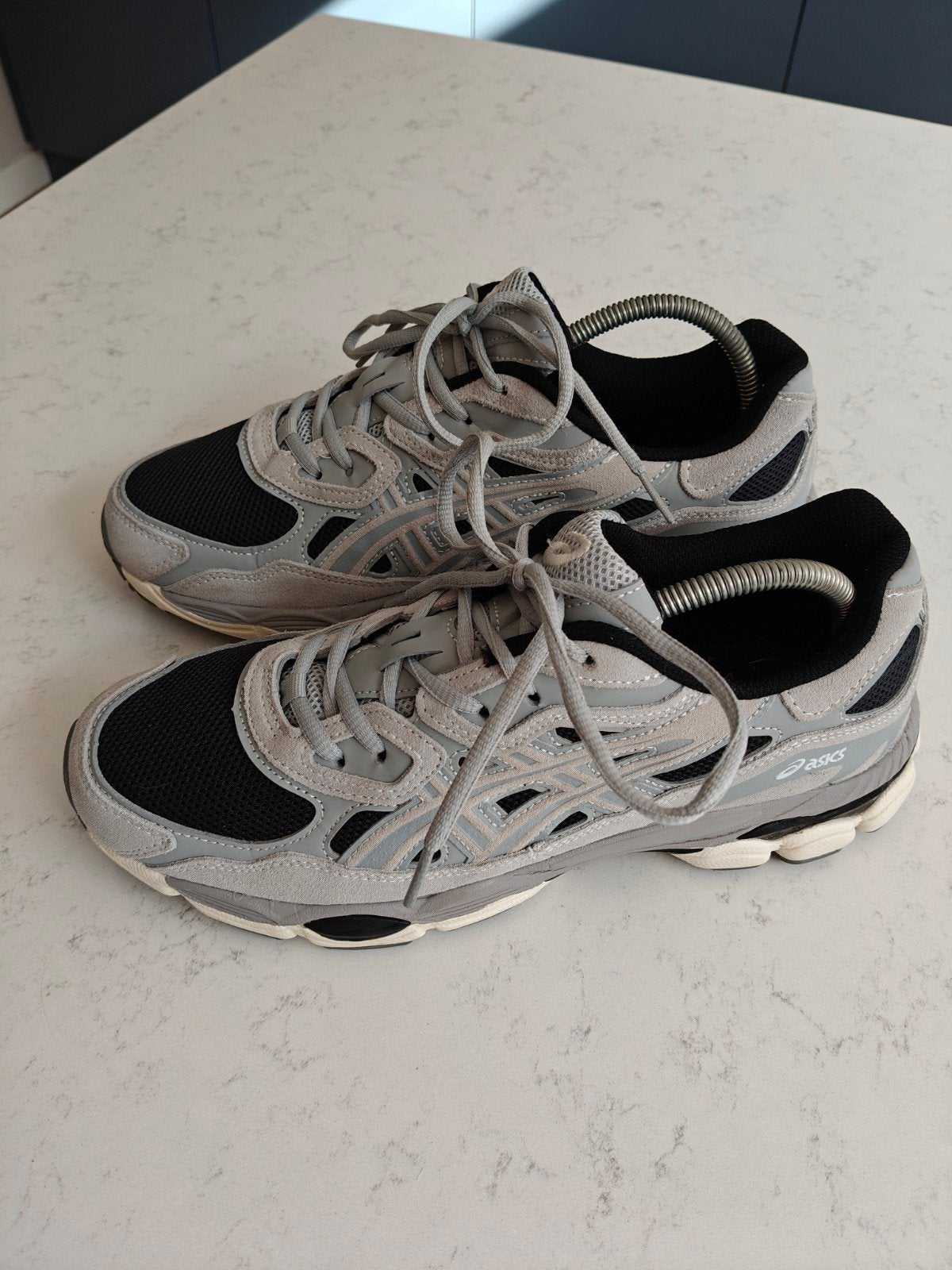 Asics Gel NYC Sneakers - Grijs/Zwart, Kleding | Heren, Schoenen, Overige kleuren, Verzenden, Asics, Sneakers of Gympen
