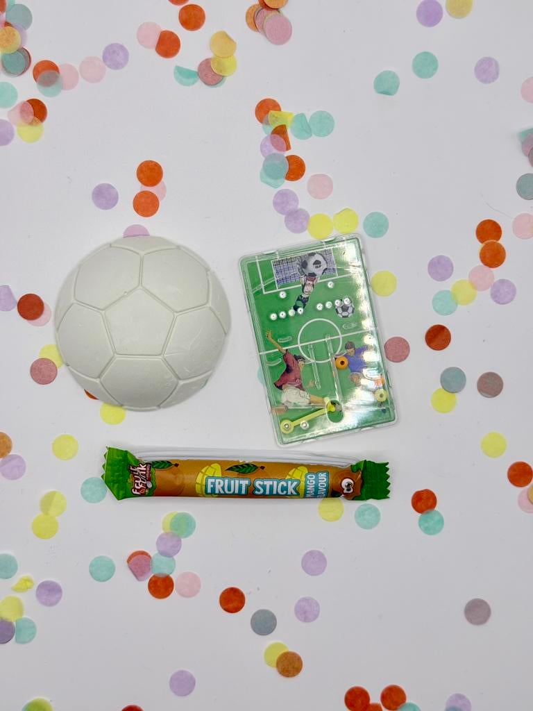 Voetbal traktatie, Ophalen of Verzenden, Nieuw, Feestartikel