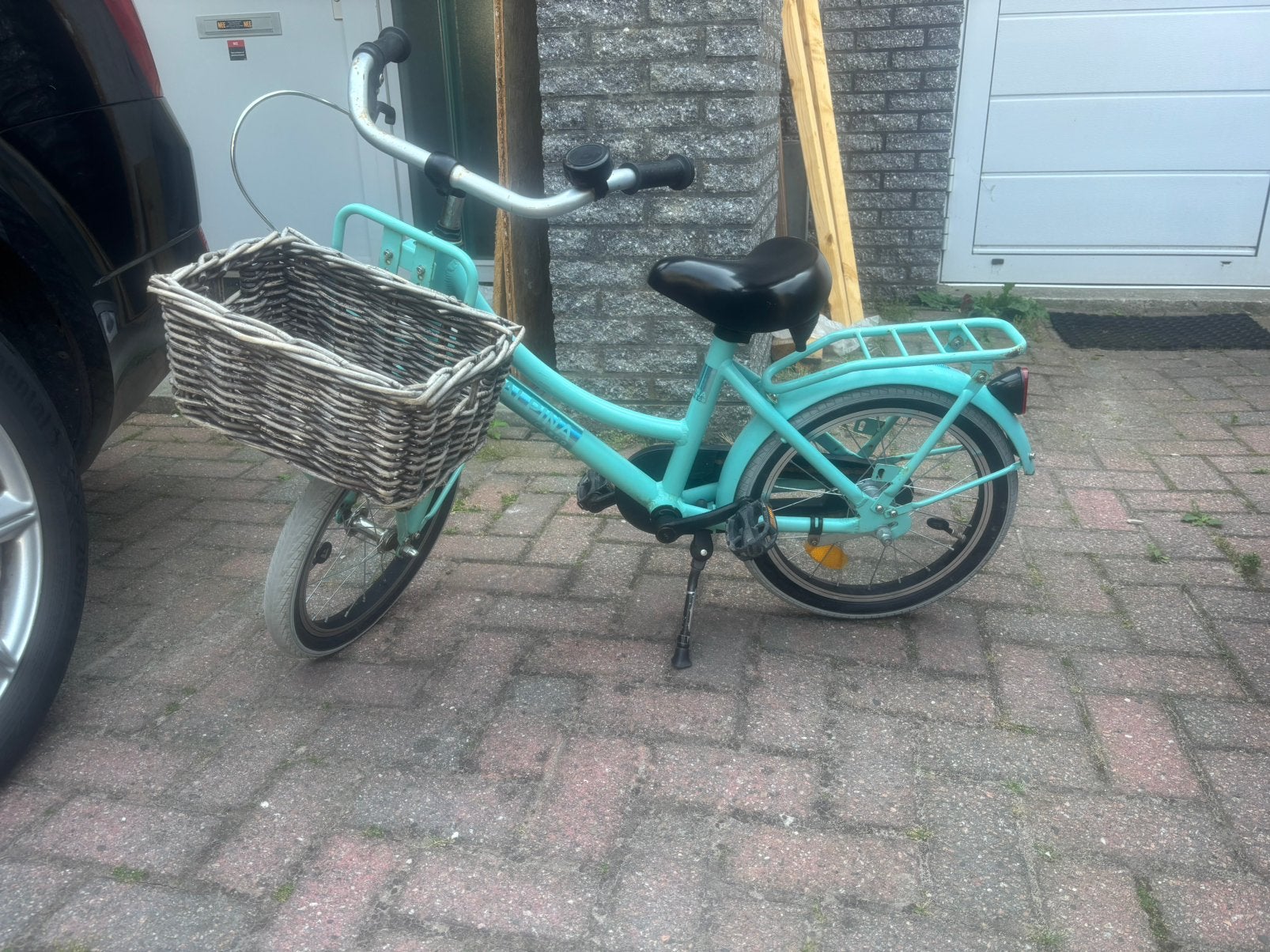 Alpina kinderfiets, Ophalen, Gebruikt