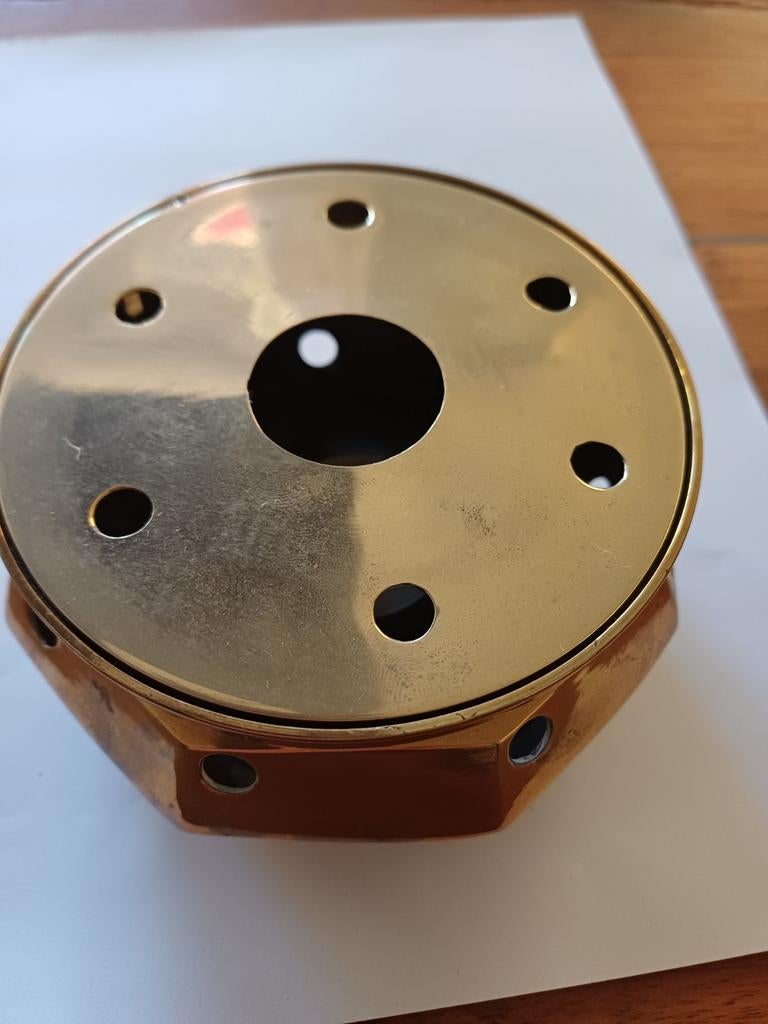 Koperen theelichtje voor waxinelichtje, Ophalen of Verzenden, Koper