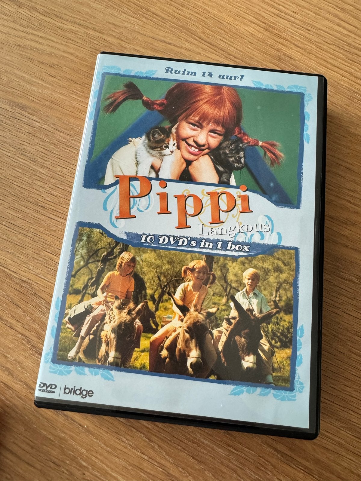 Pippi Langkous - 10 DVD's in 1 box - Ruim 14 uur kijkplezier, Verzamelbox, Verzenden, Alle leeftijden, Nederlands