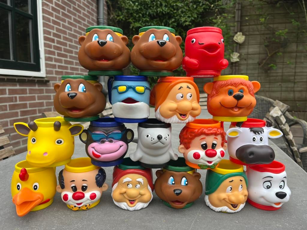Bekers, drinkbekers, Ophalen of Verzenden, Zo goed als nieuw