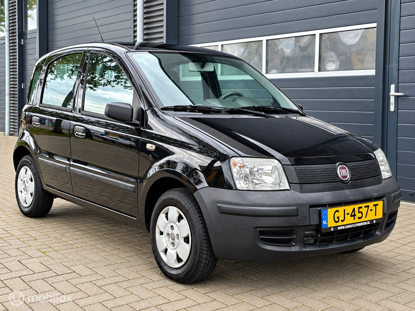 Fiat Panda 1.1 | APK 28-2-2027 | DISTRIBUTIERIEM VERVANGEN, Auto's, Voorwielaandrijving, Stof, Zwart, 4 stoelen