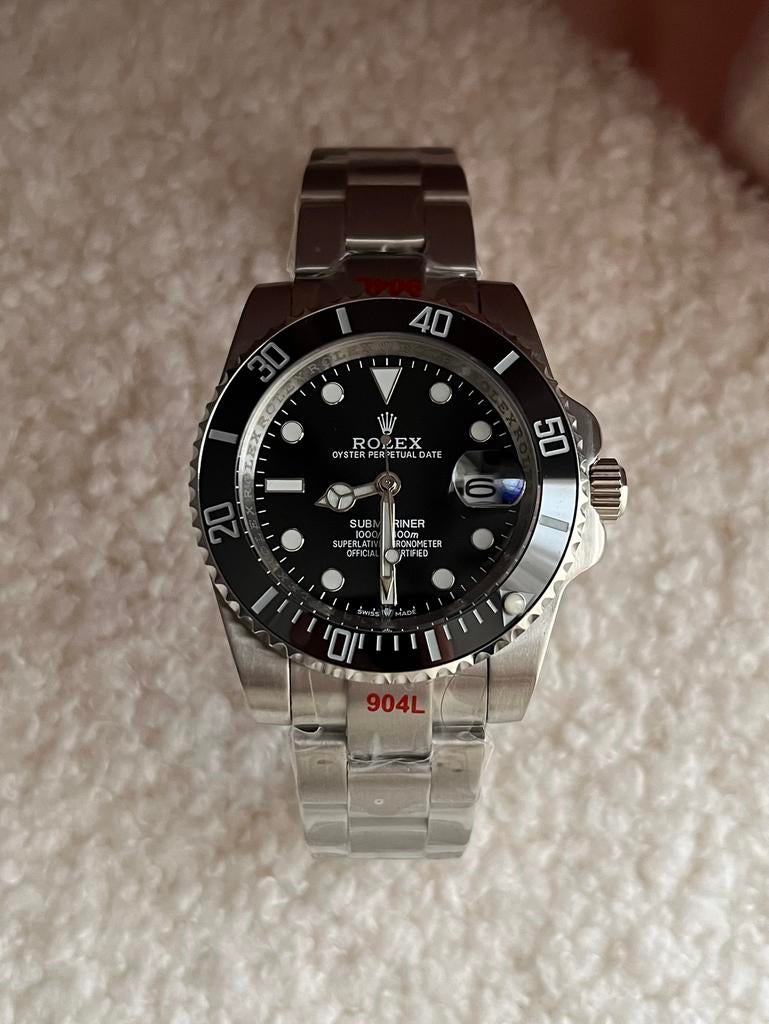 Rolex Submariner 41mm - Automatisch uurwerk, Sieraden, Tassen en Uiterlijk, Horloges | Heren, Staal, Polshorloge, Ophalen of Verzenden