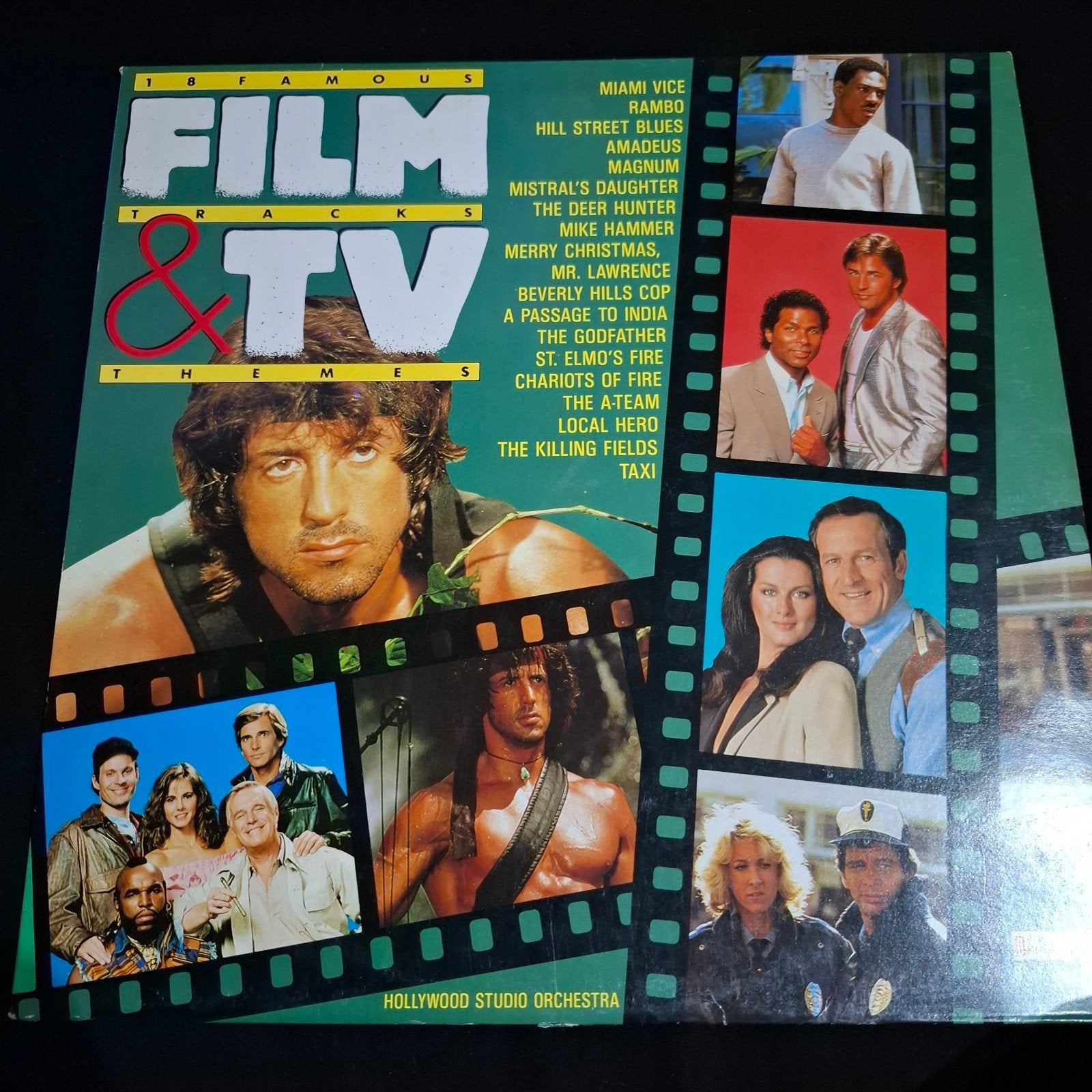 Hollywood Studio Orchestra—18 Famous Film Tracks & TV Themes, Ophalen of Verzenden, Gebruikt, 12 inch