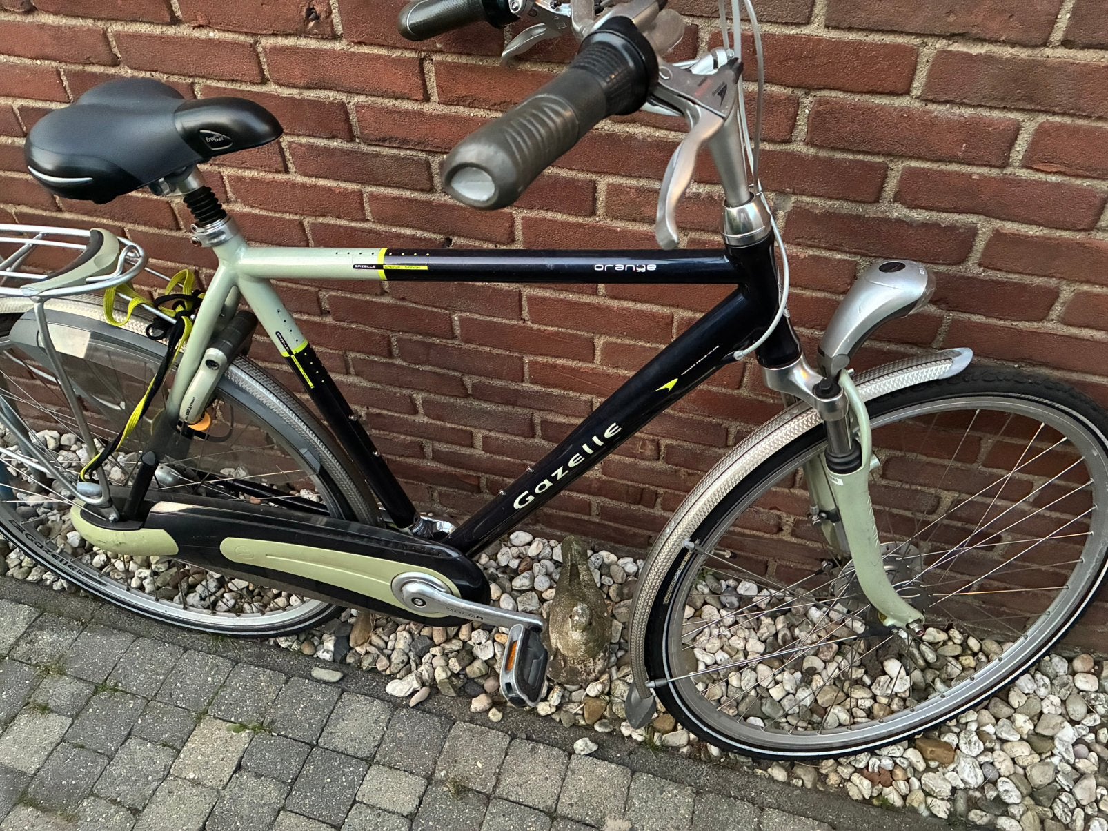 Z.g.a.n. Gazelle jongens fiets met 7 versnellingen, Ophalen, Zo goed als nieuw, Minder dan 16 inch