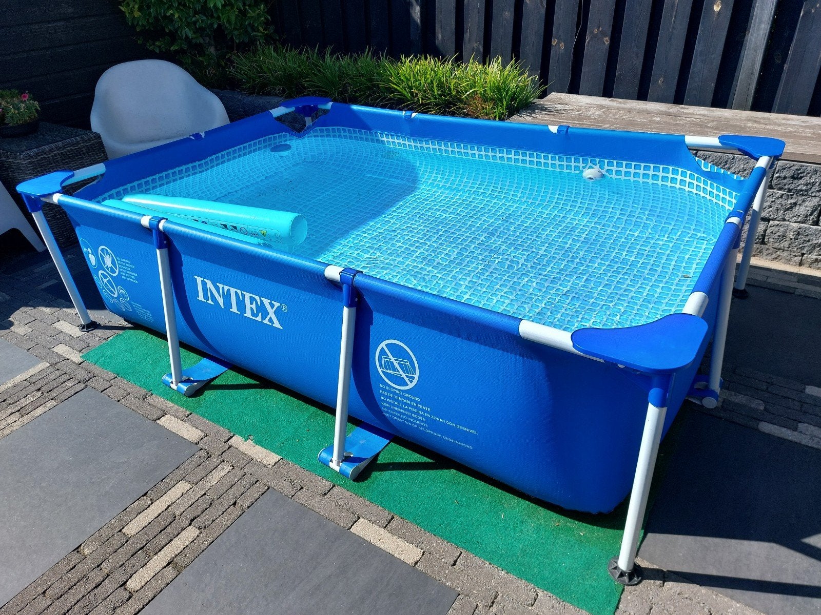 Net intex zwembad, Ophalen, Gebruikt, Minder dan 80 cm, Minder dan 200 cm