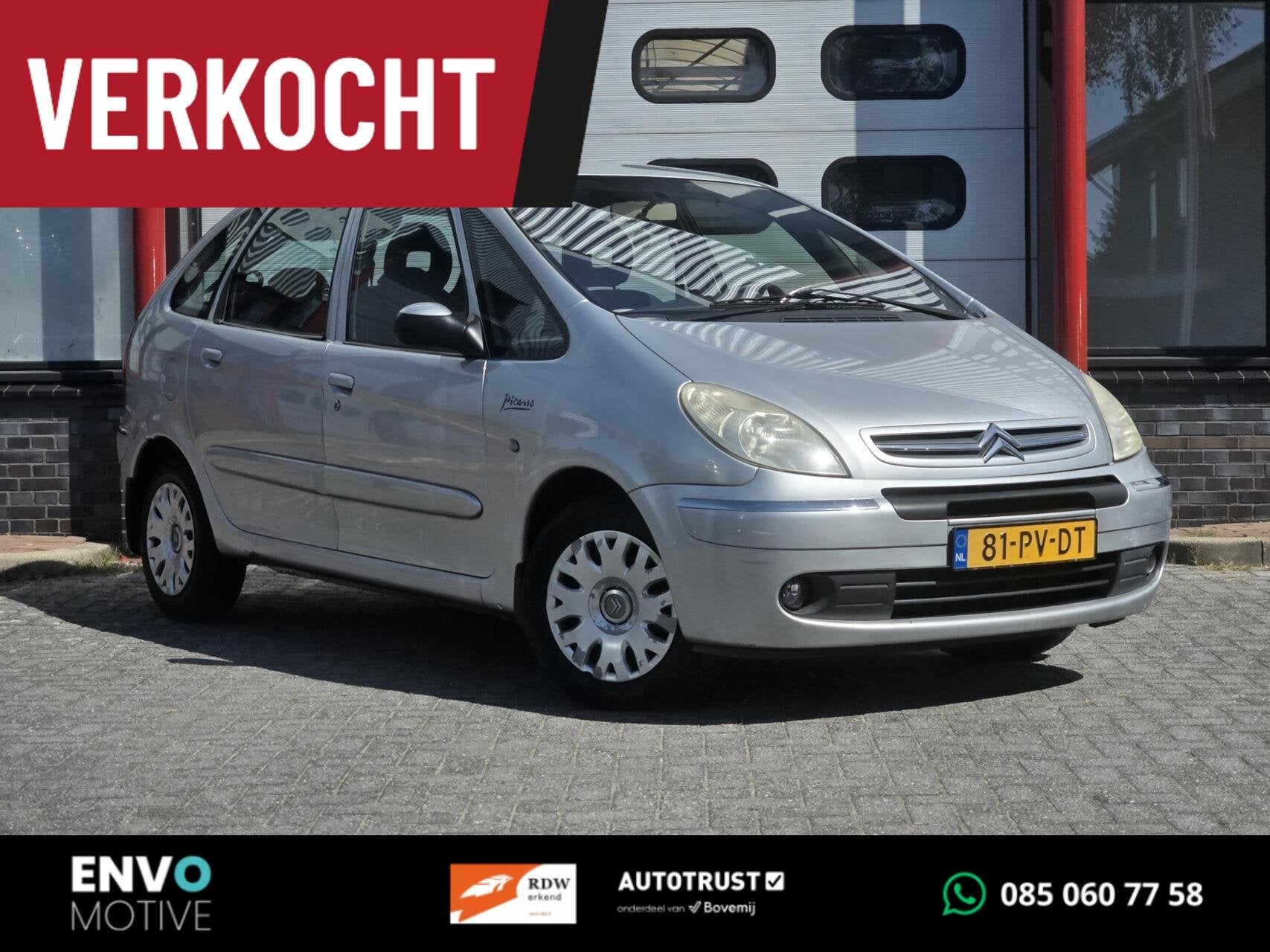 Citroen Xsara Picasso 2.0i-16V Attraction Automaat NWE APK!, 136 pk, 4 cilinders, 700 kg, Origineel Nederlands